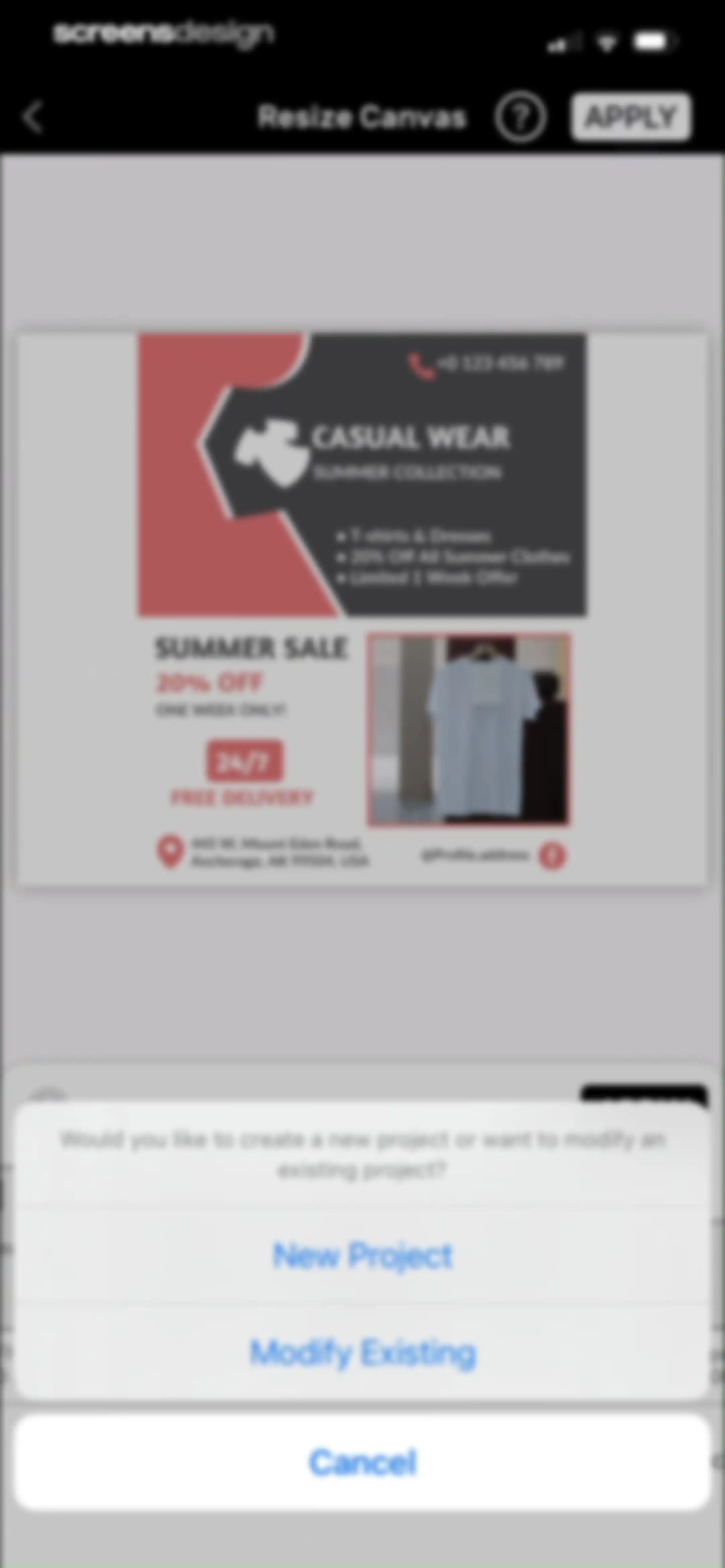 Flyer Maker + Poster Maker screen 144