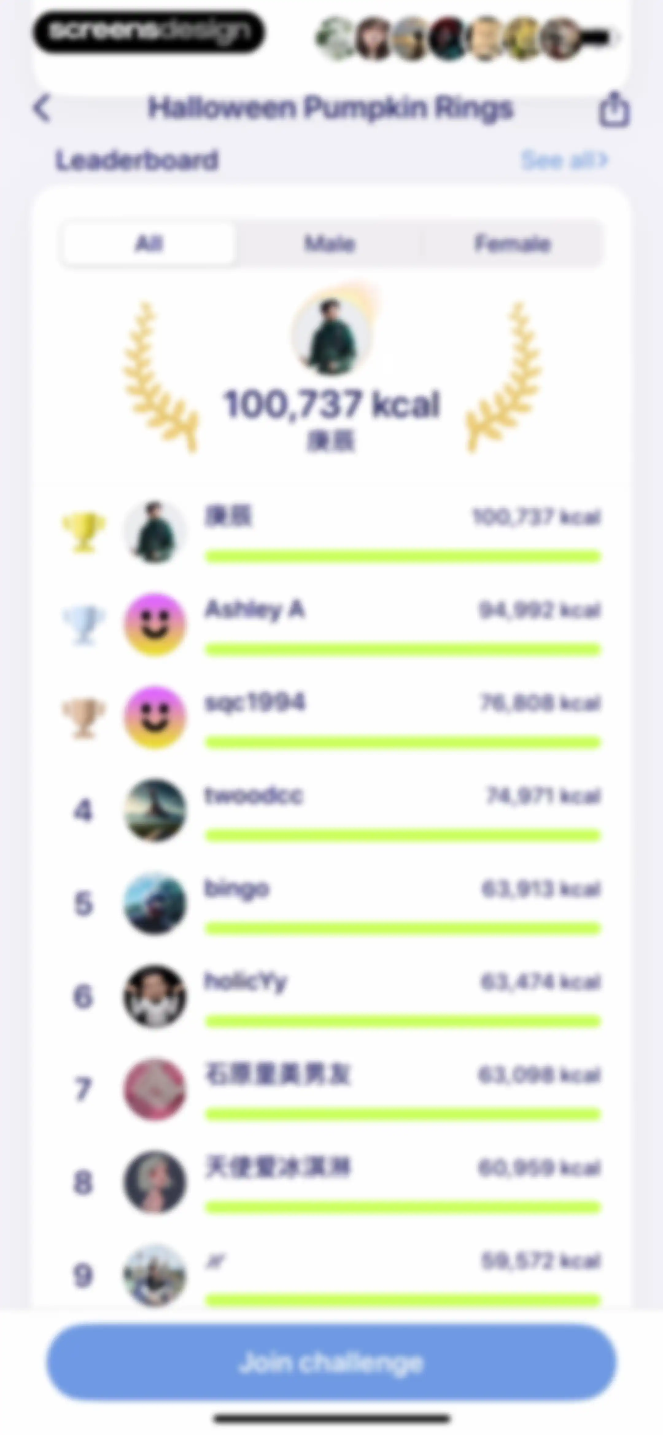 Grow: Health & Fitness screen 111