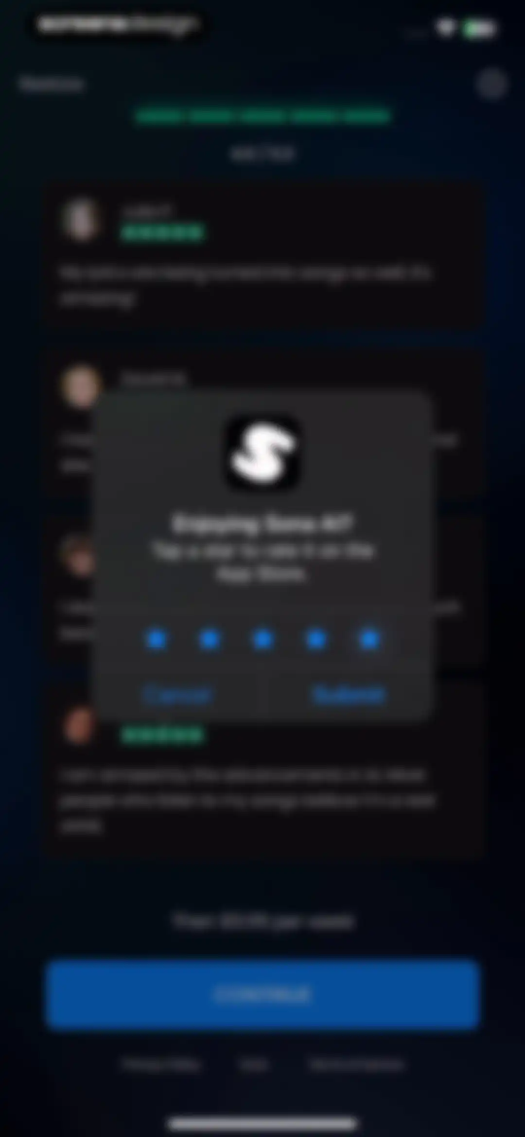 Sona: AI Music & Cover Maker screen 9