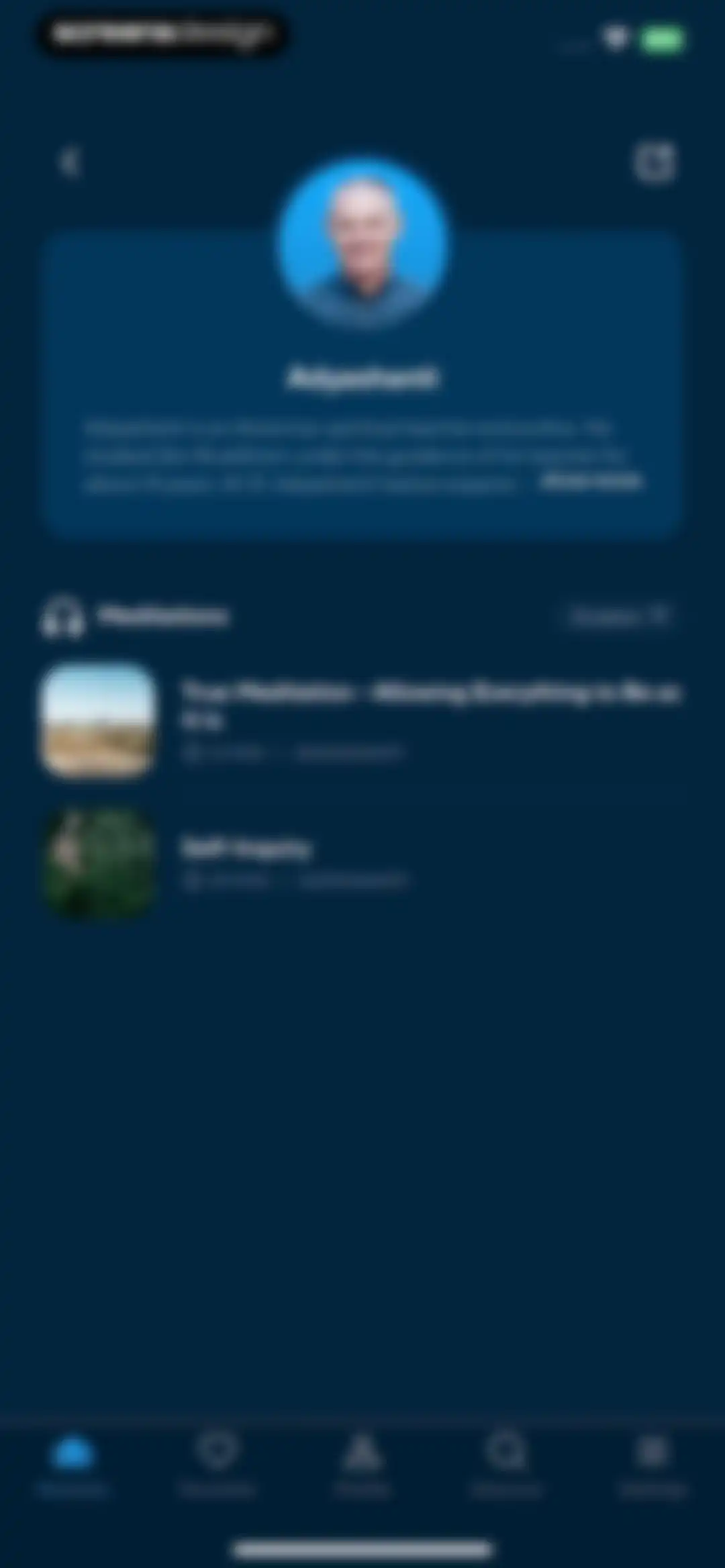 The Mindfulness App screen 42