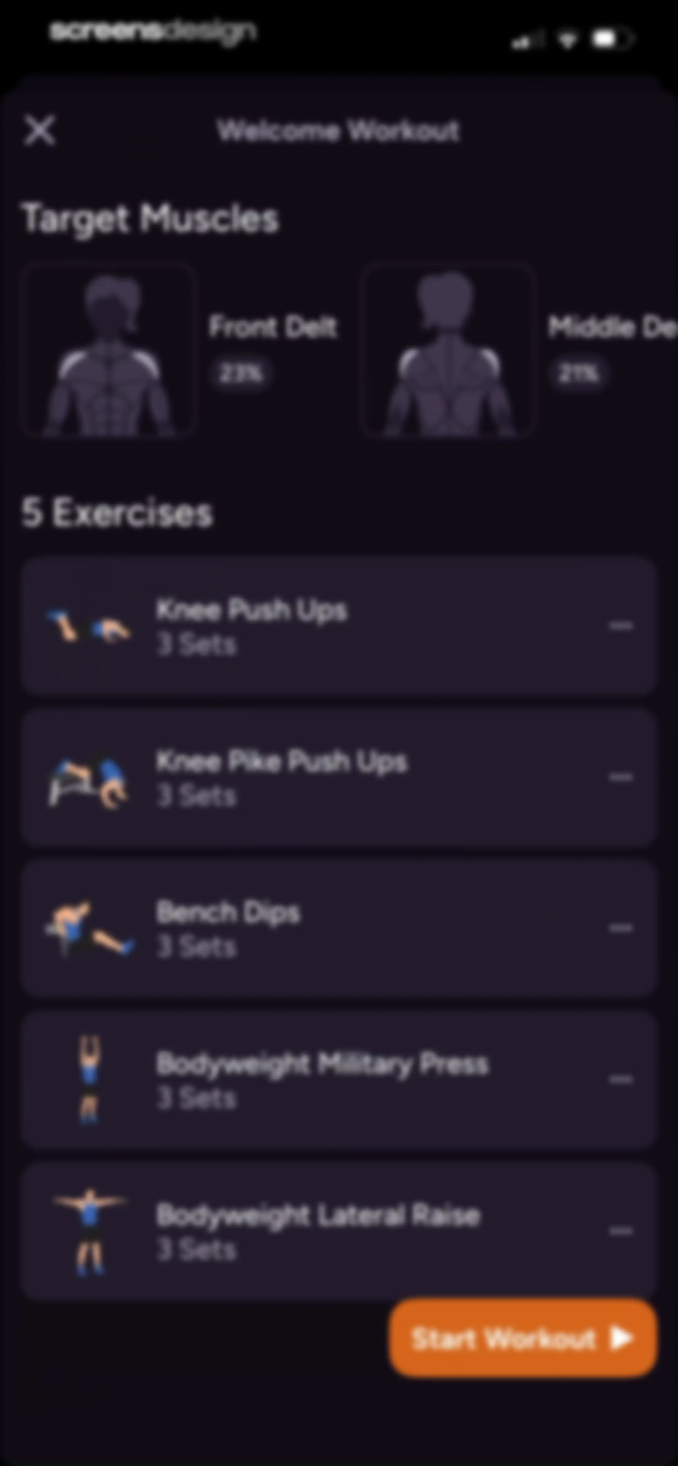 Liftoff - Ranked Gym Workouts screen 183