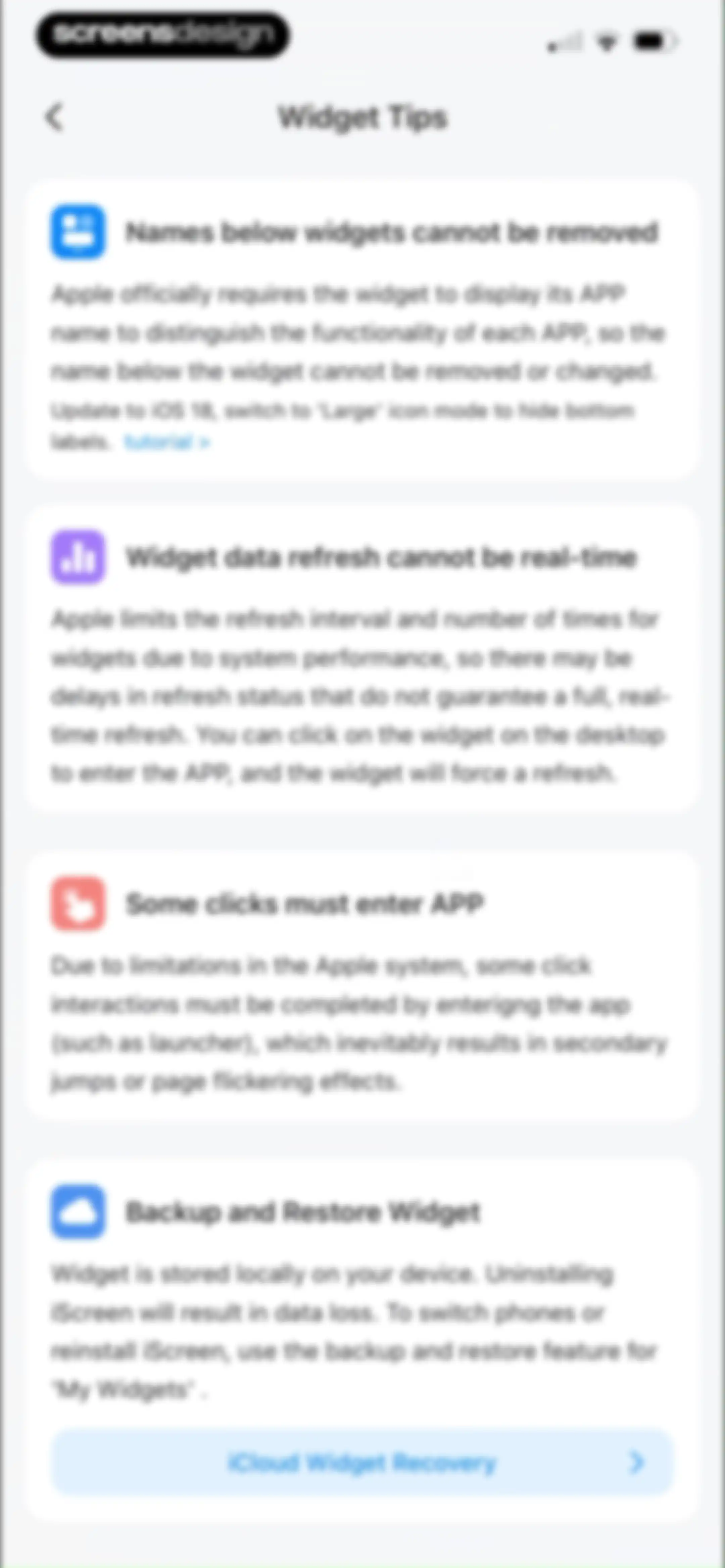iScreen - Widgets & Wallpaper screen 162