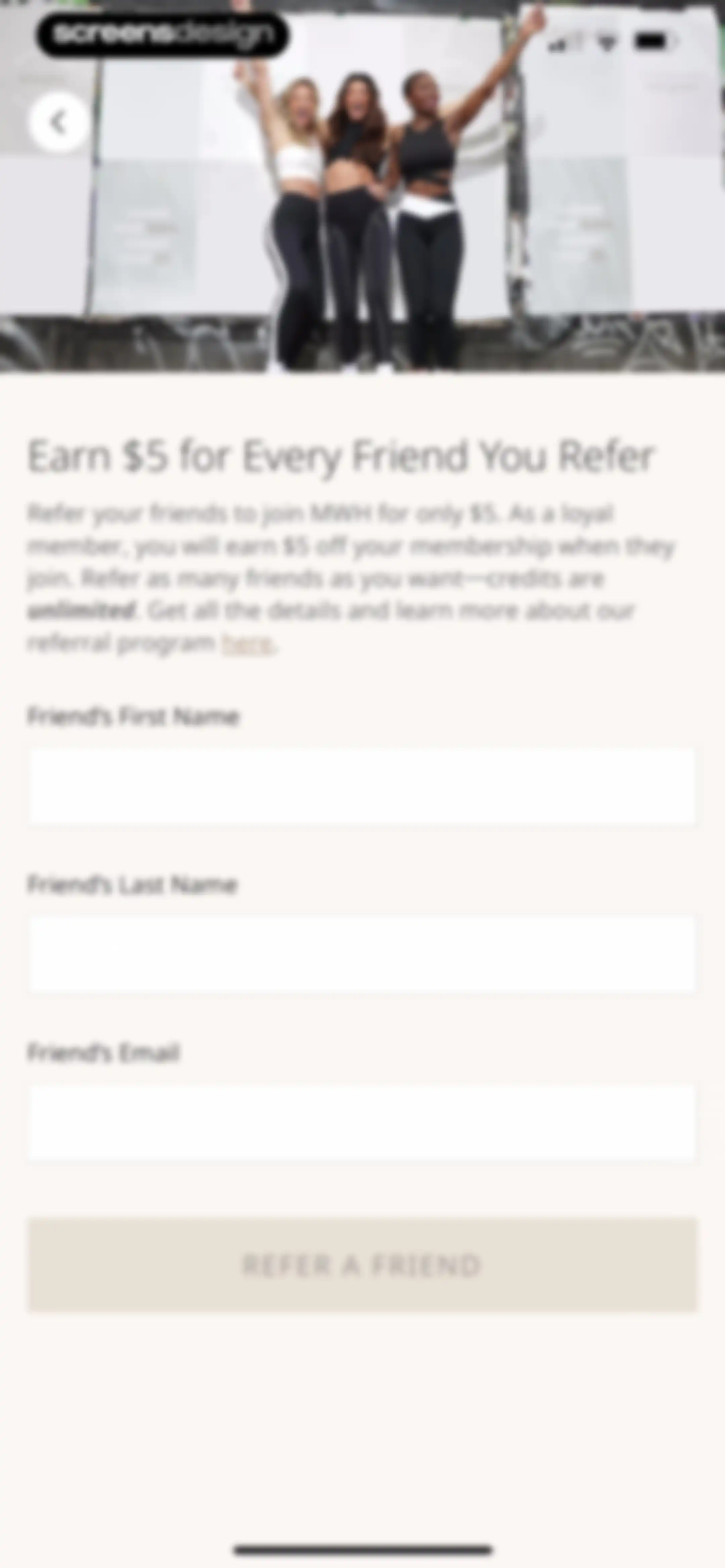 MWH: Fitness + Wellness screen 25