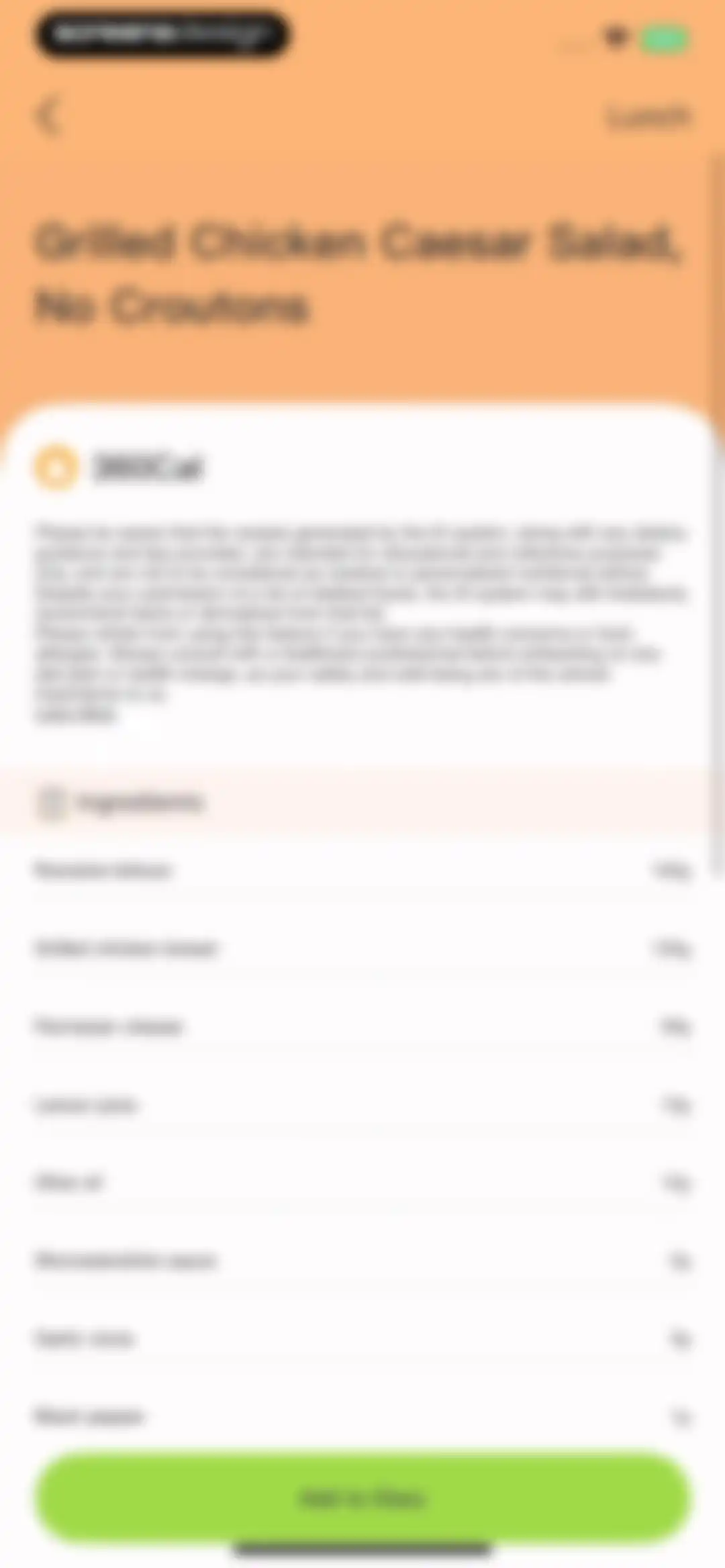 Cal Scanner AI Calorie Tracker screen 59