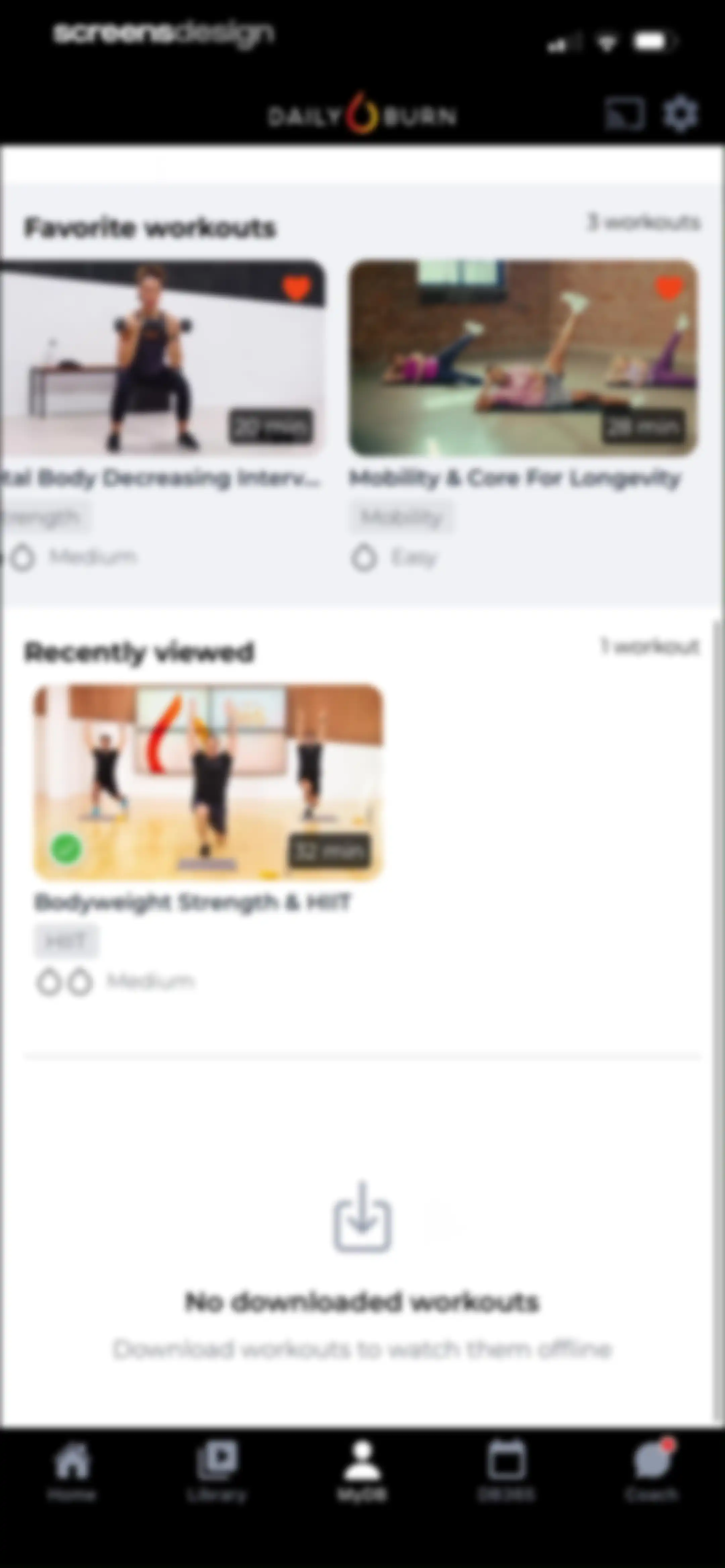 Daily Burn: Home Workouts screen 81