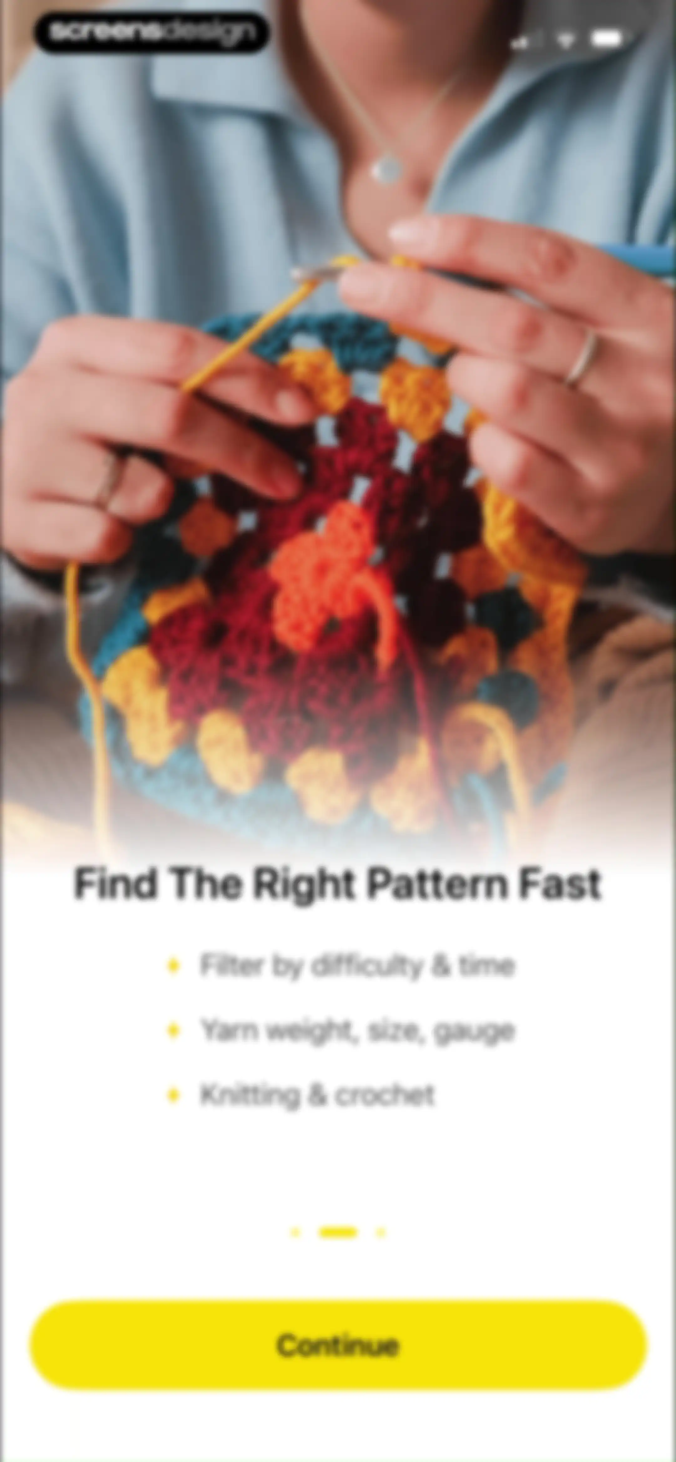 LoopCraft: Crochet & Knitting screen 4