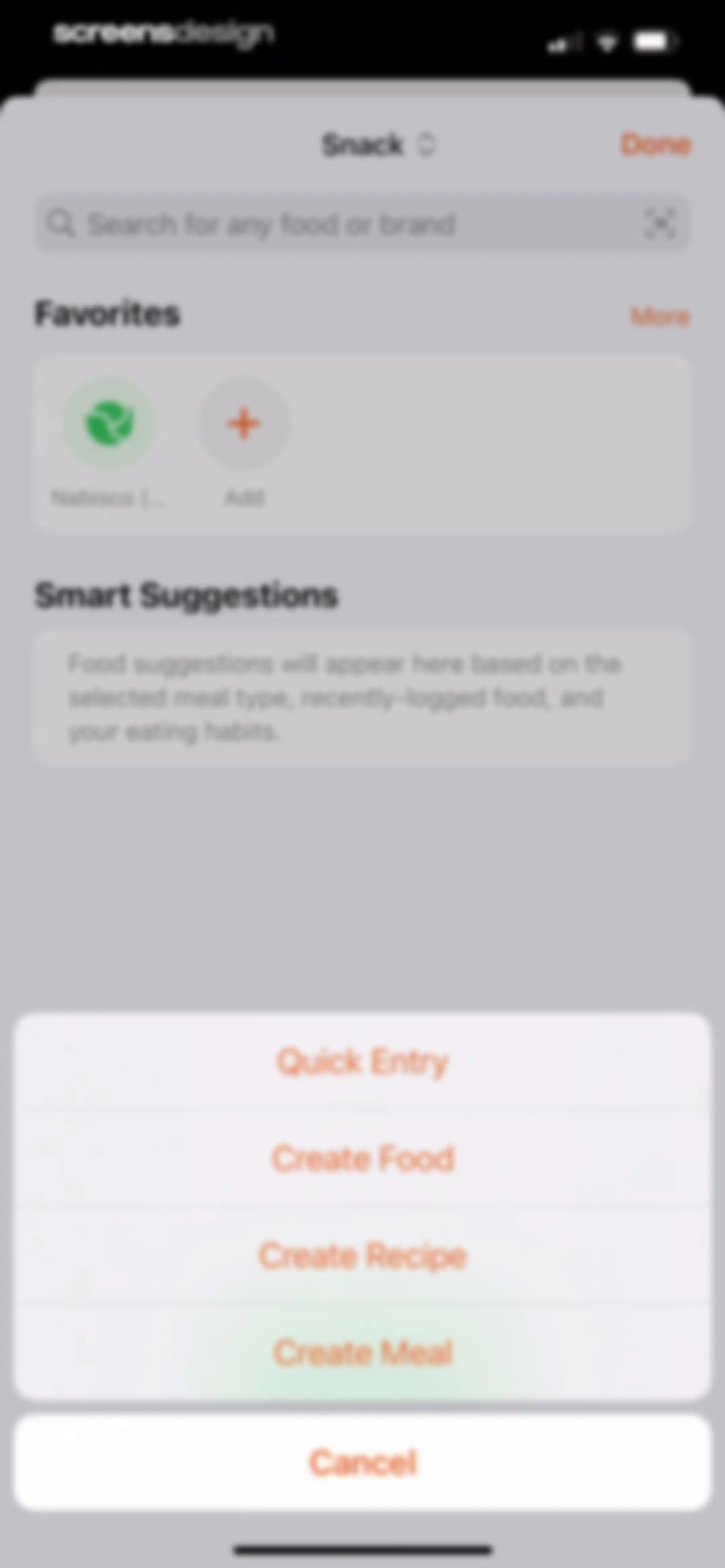 Nutrition Tracker: Foodnoms screen 73