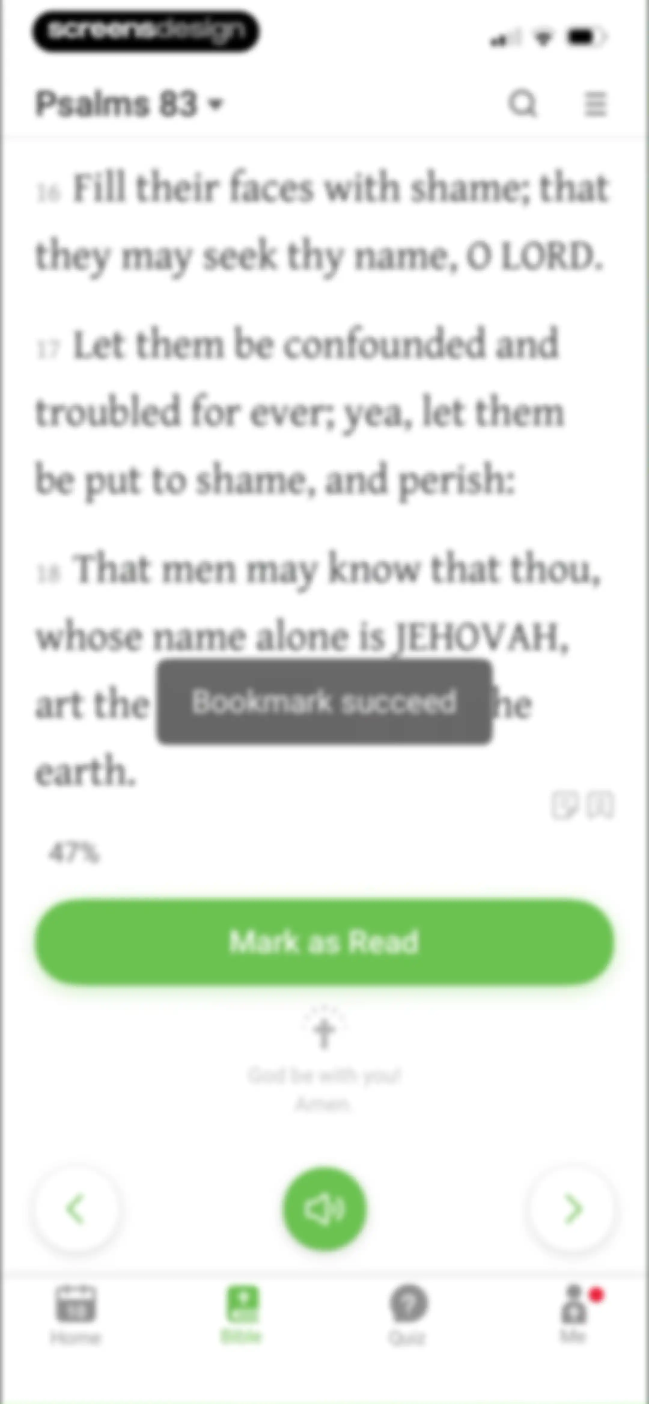 Bible - Daily Bible Verse KJV screen 34