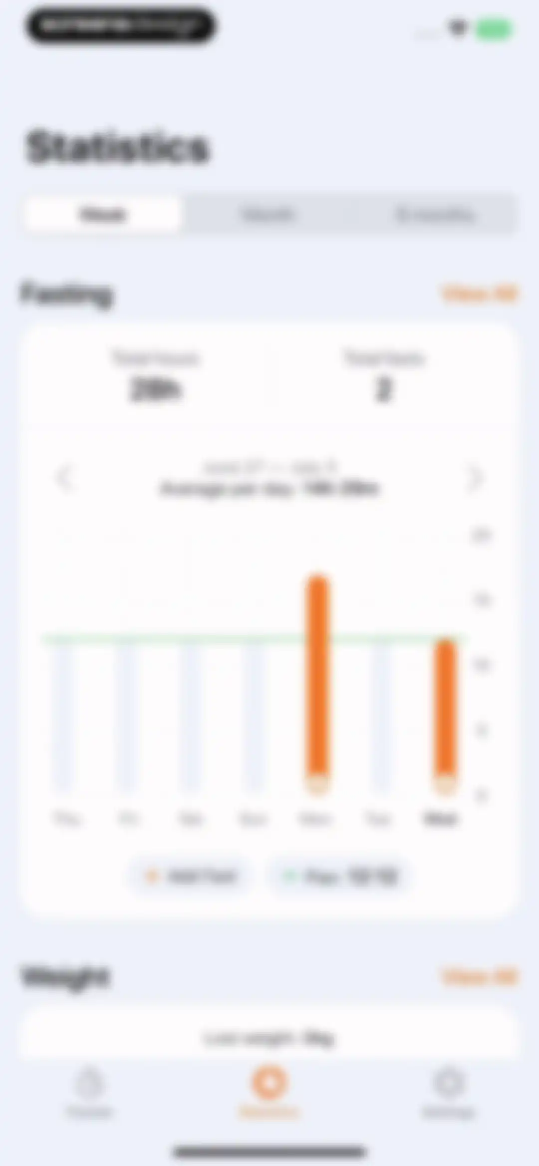 BodyOK: Intermittent Fasting screen 44