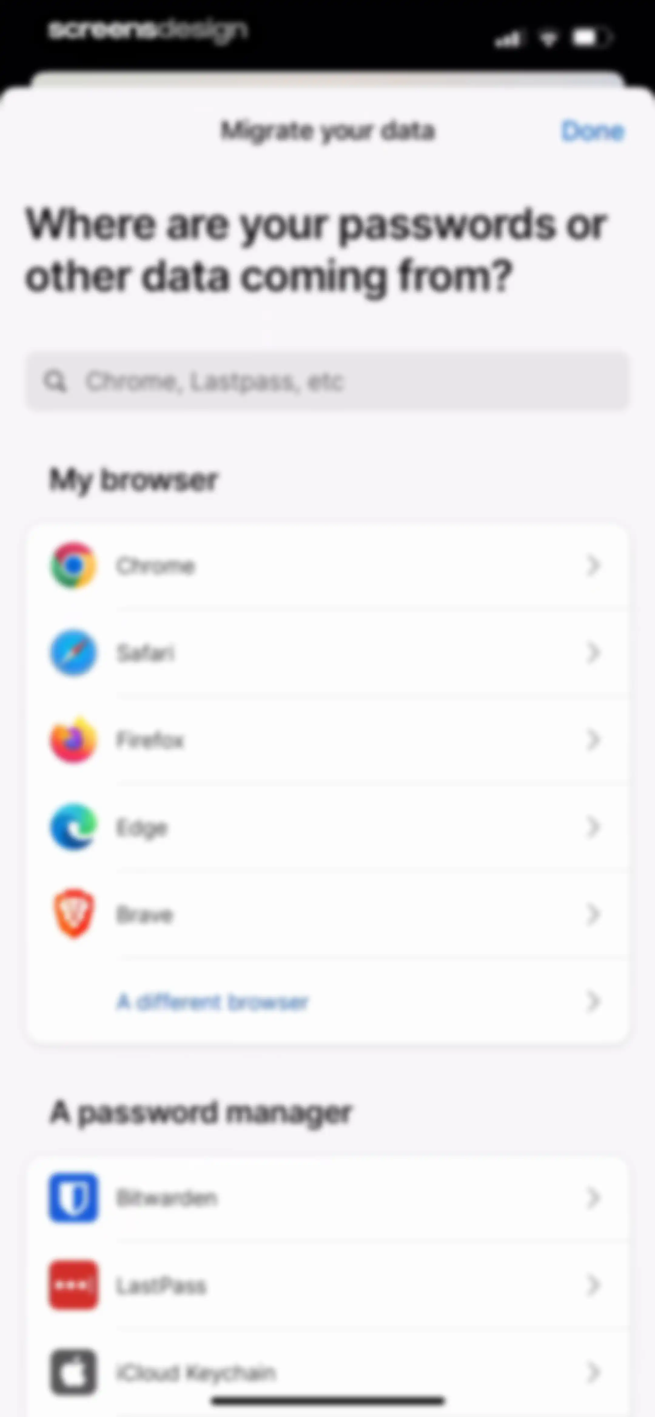 1Password: Password Manager screen 44