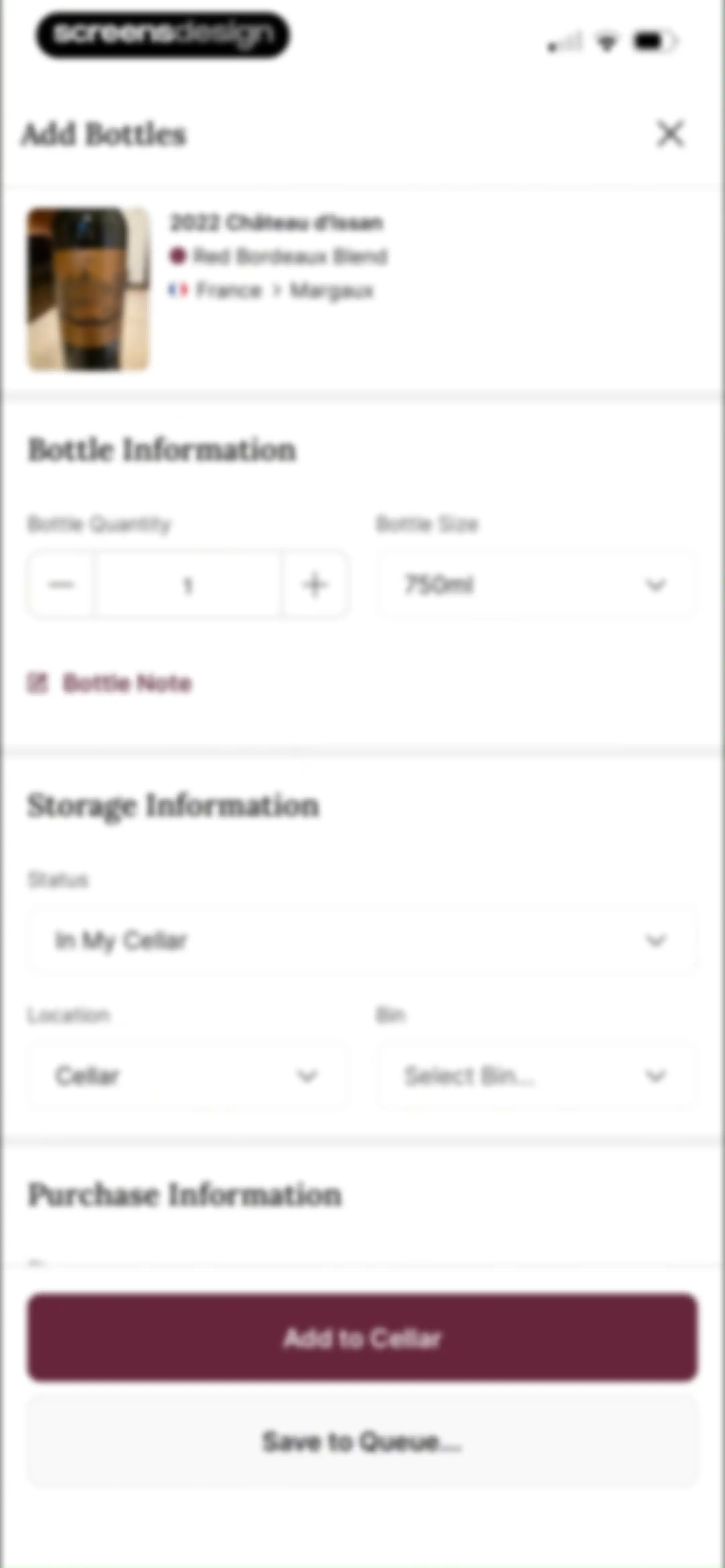 CellarTracker: #1 Wine Tracker screen 34
