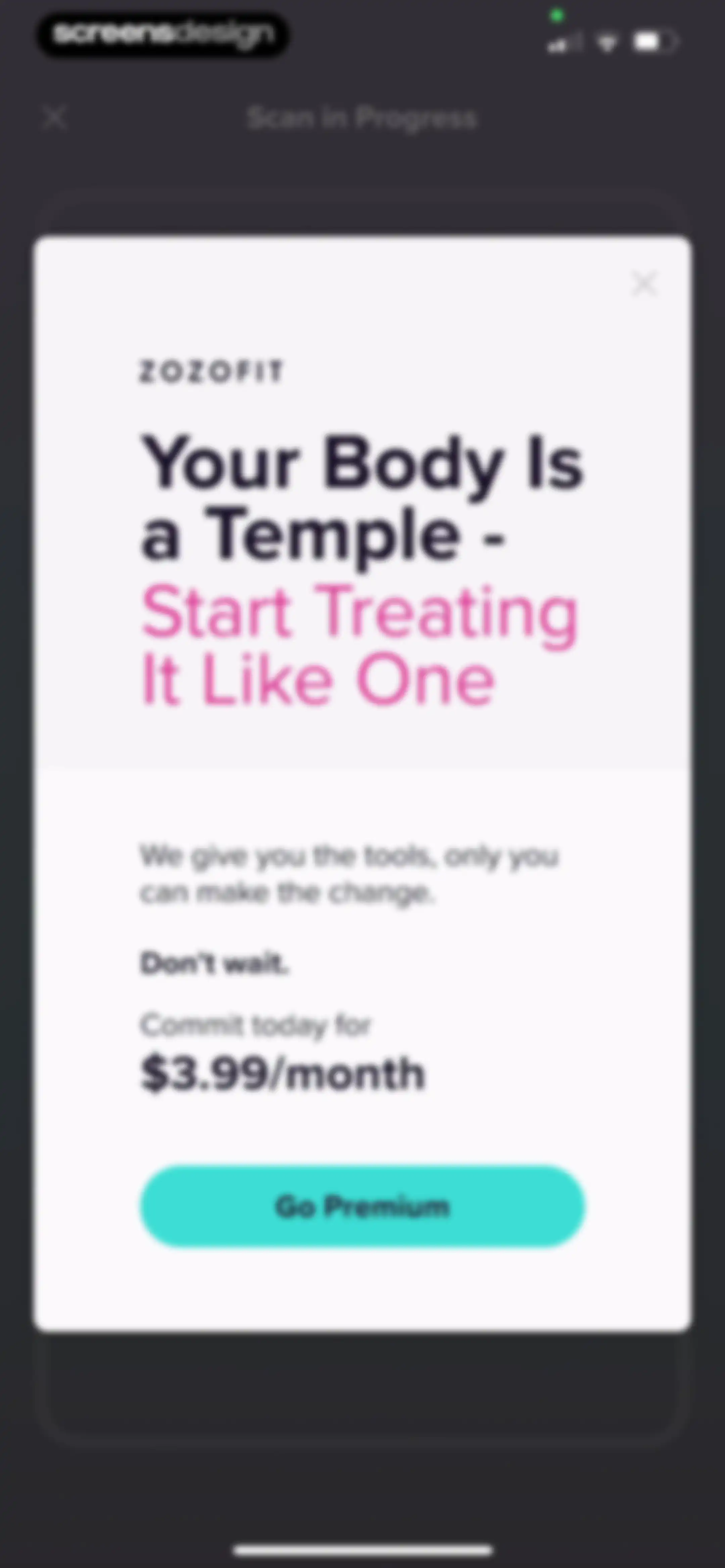 ZOZOFIT: 3D Body Scanner screen 36