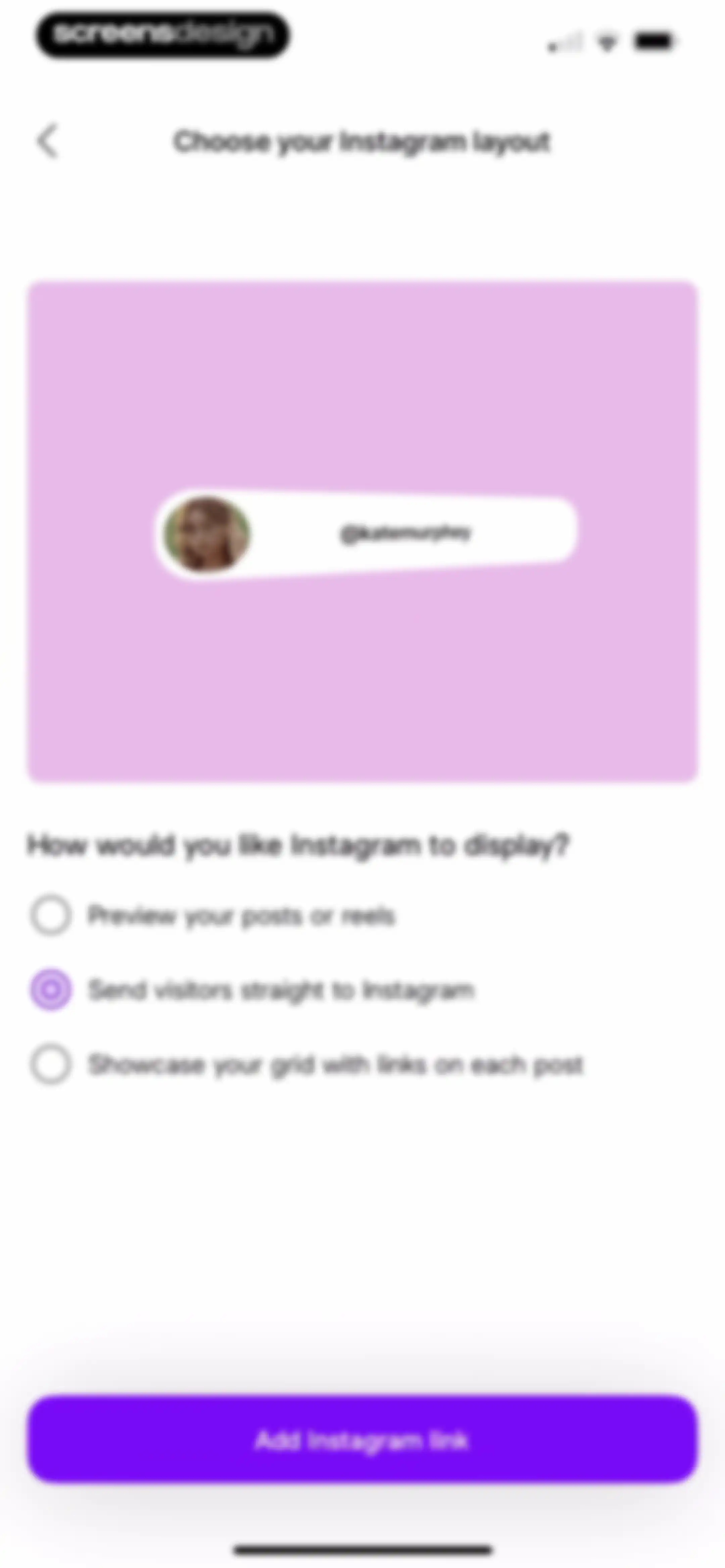 Linktree: Link in Bio Creator screen 28