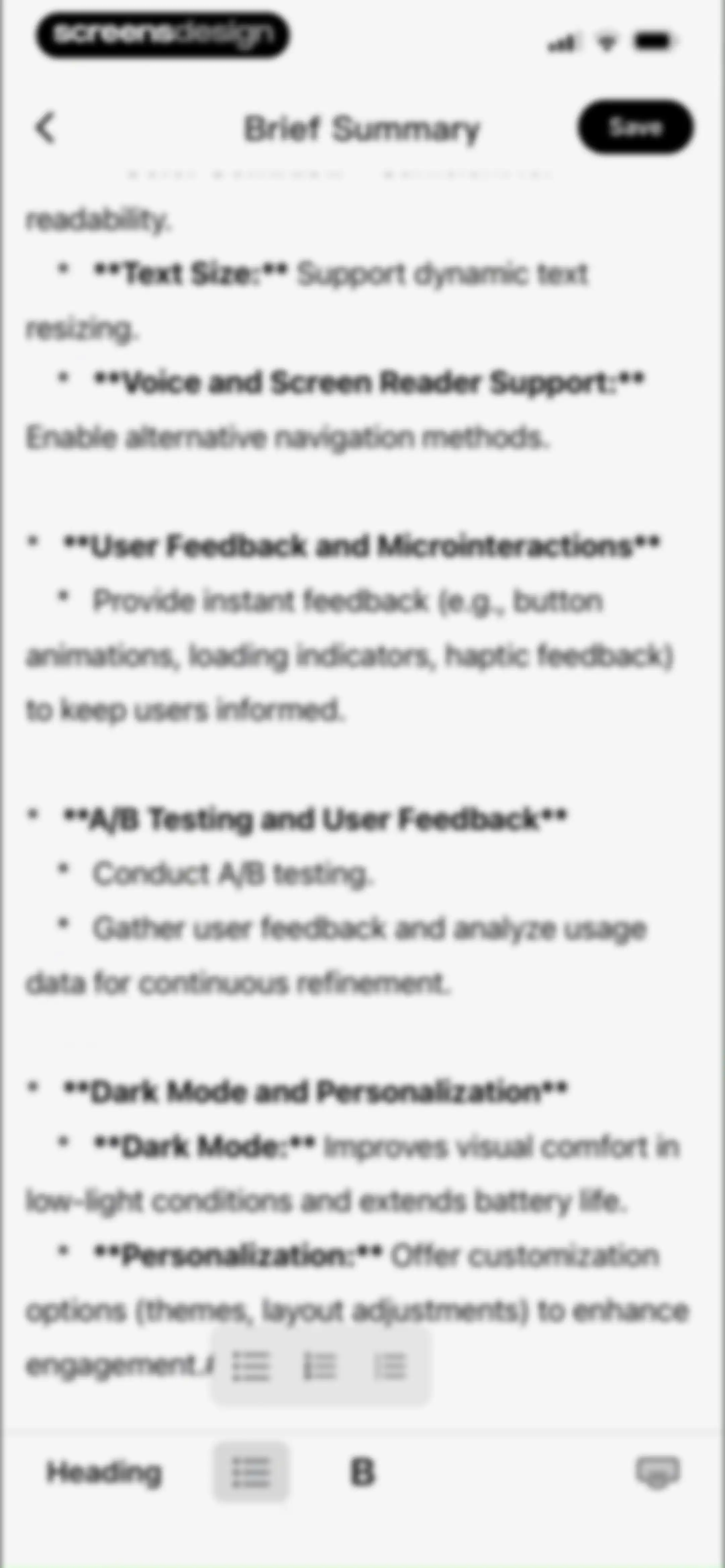 HyNote: AI Note Taker, Summary screen 28