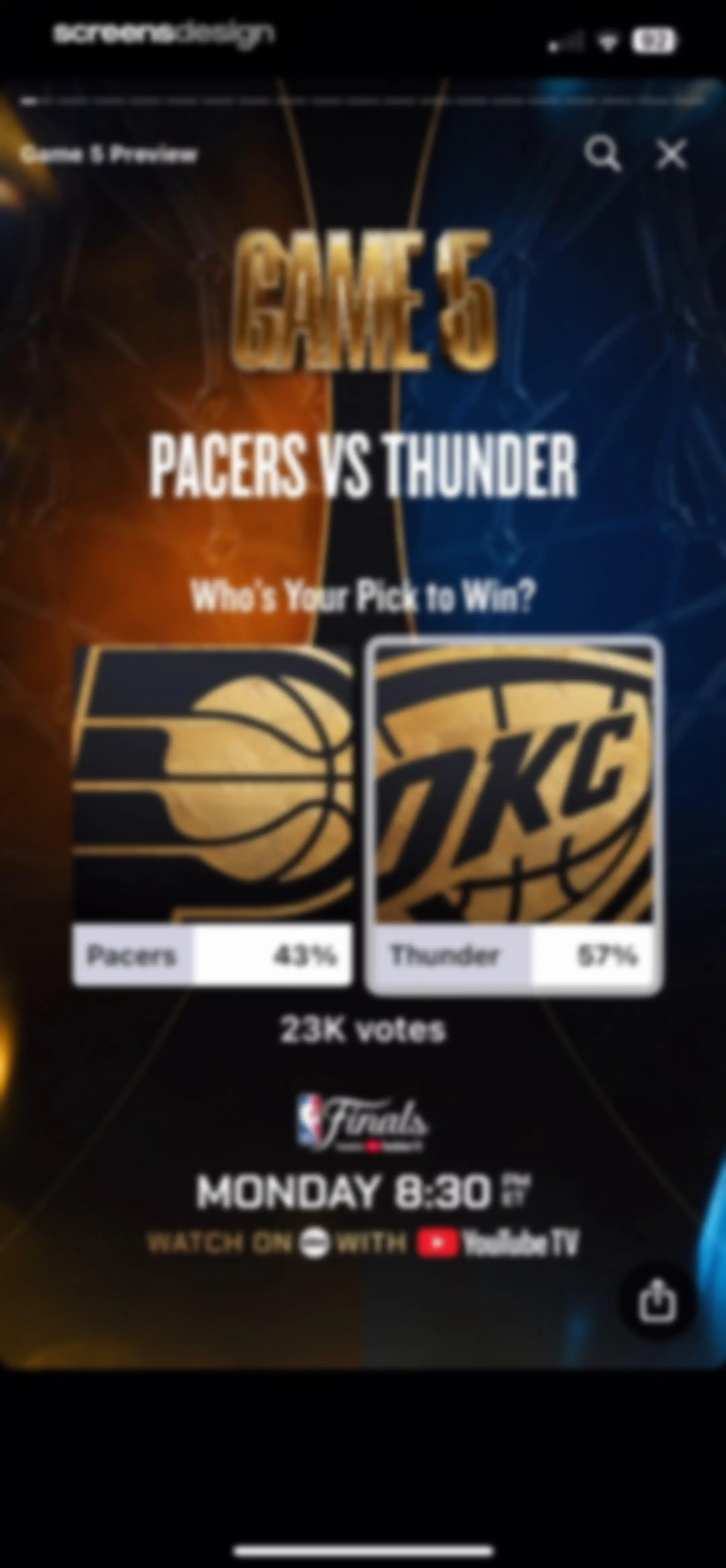 NBA: Live Games & Scores screen 21