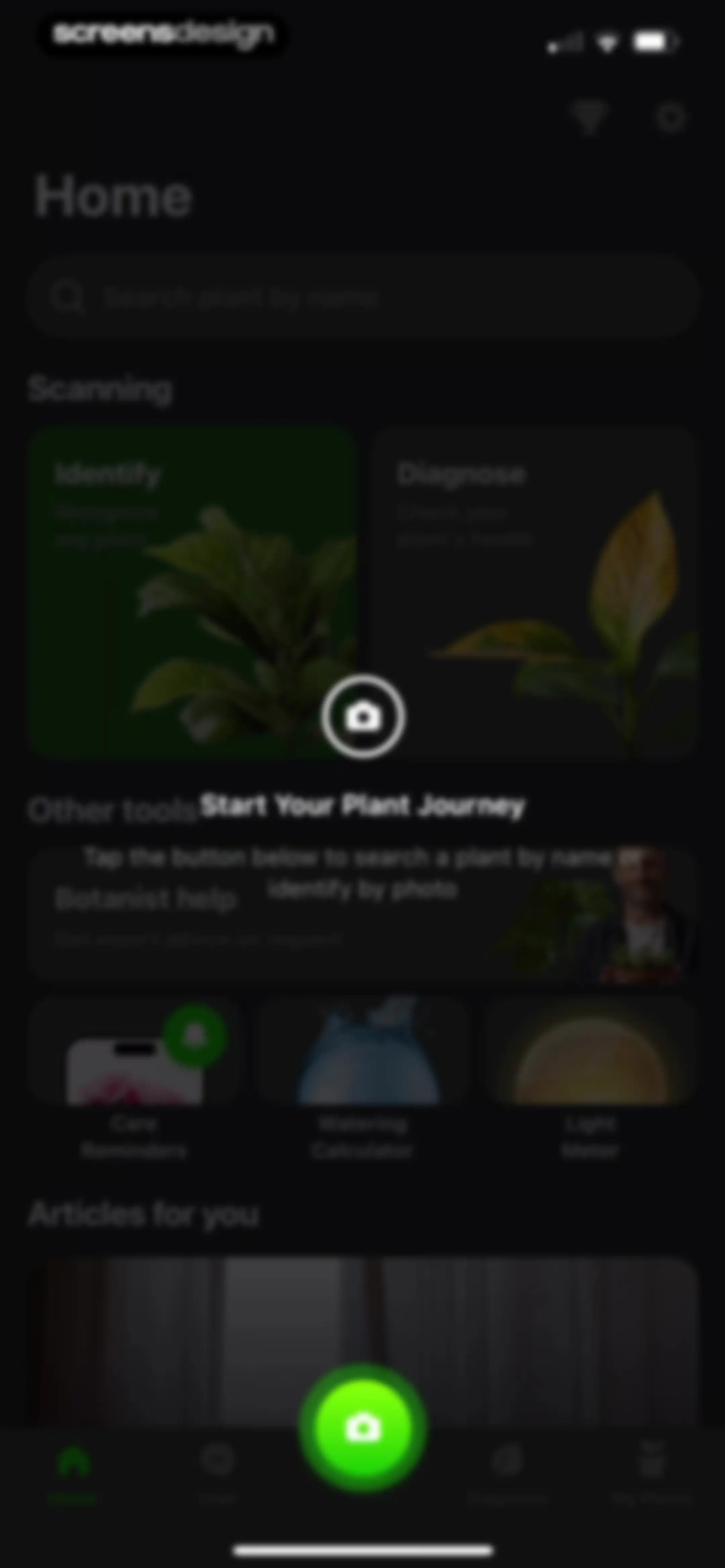 Plant Identifier & Care App screen 17