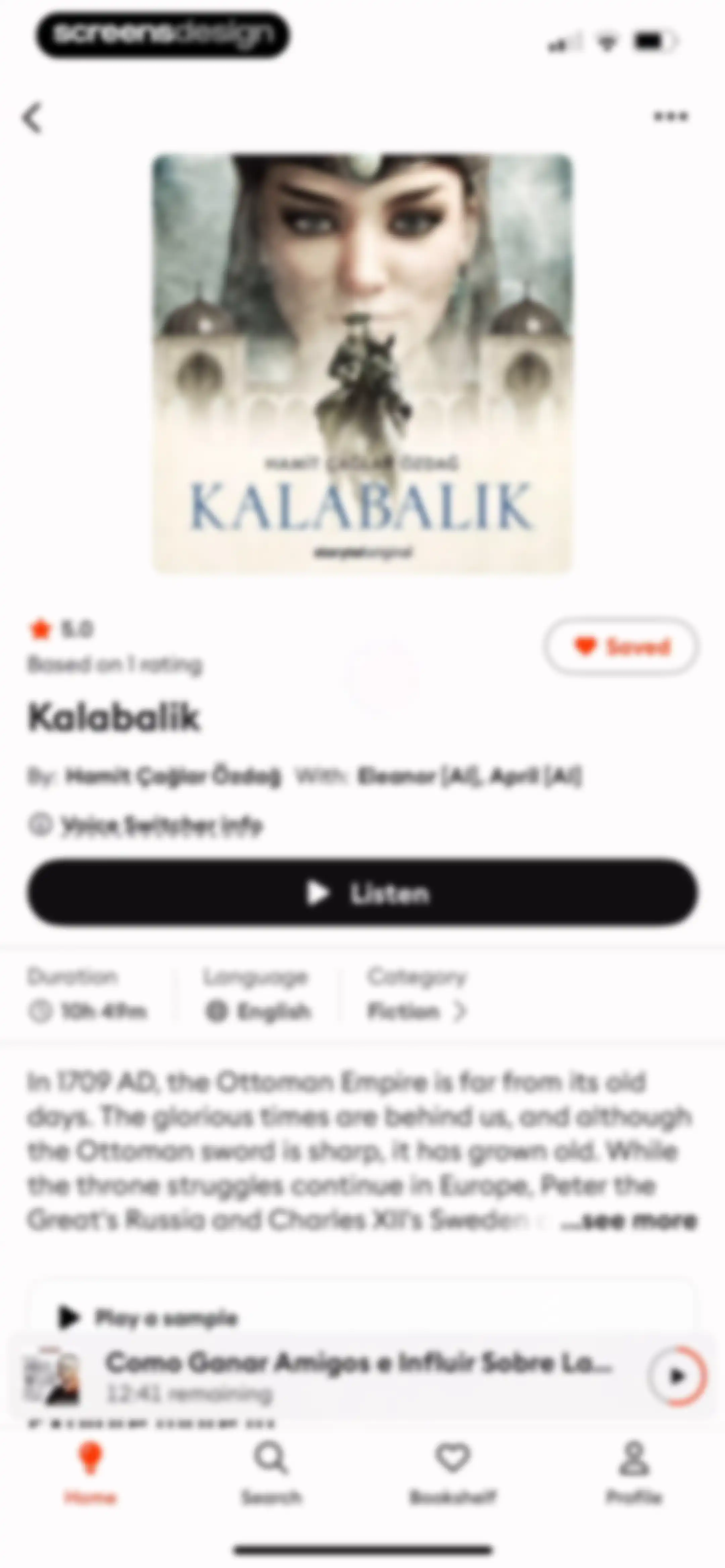 Storytel - Audiobooks Library screen 59