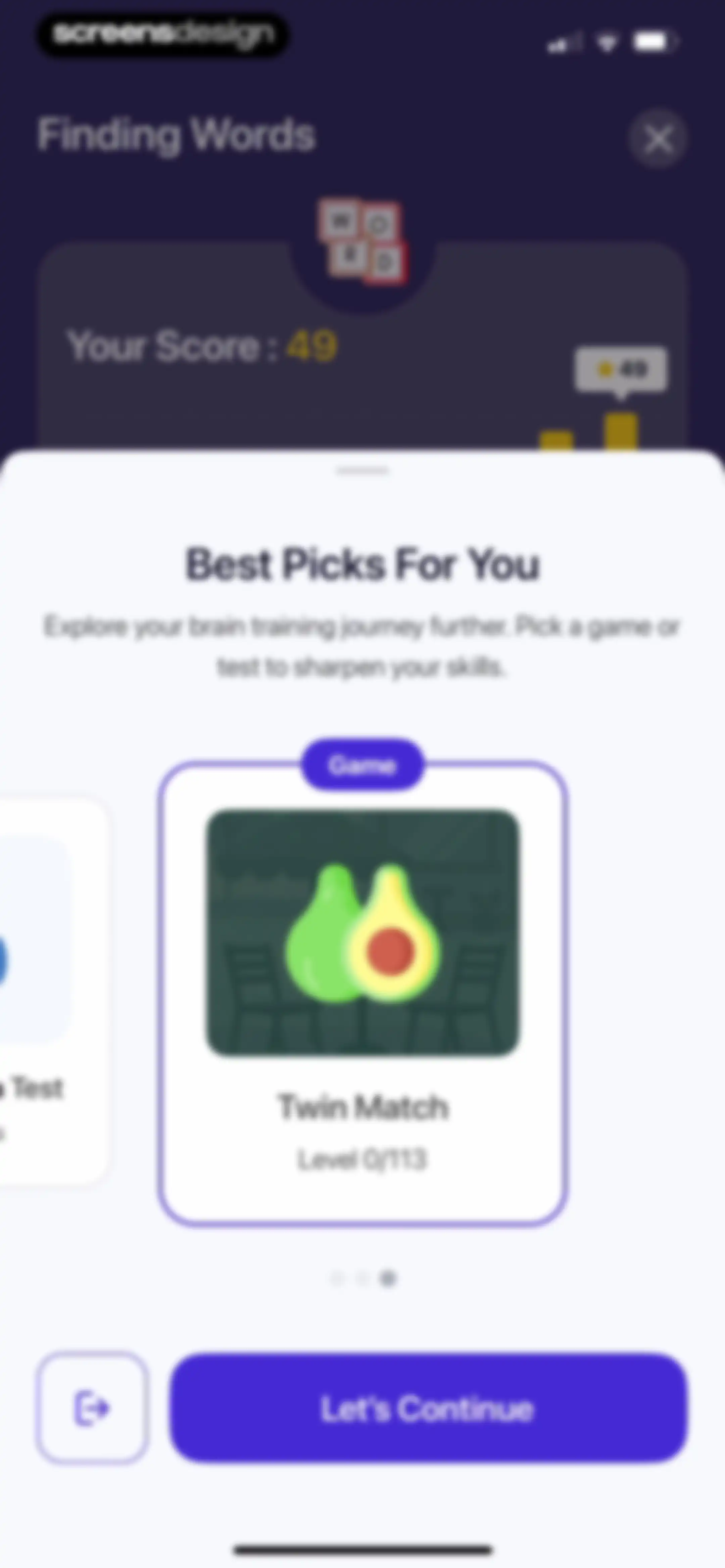 IQ Booster: Brain Games & Test screen 44