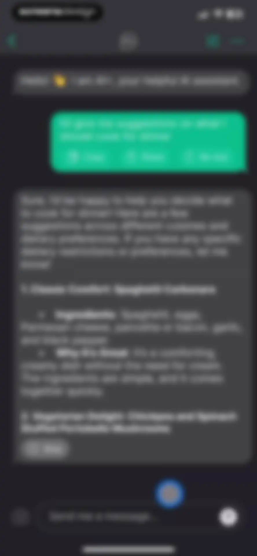 AI+ Chat & Al Video Generator screen 39