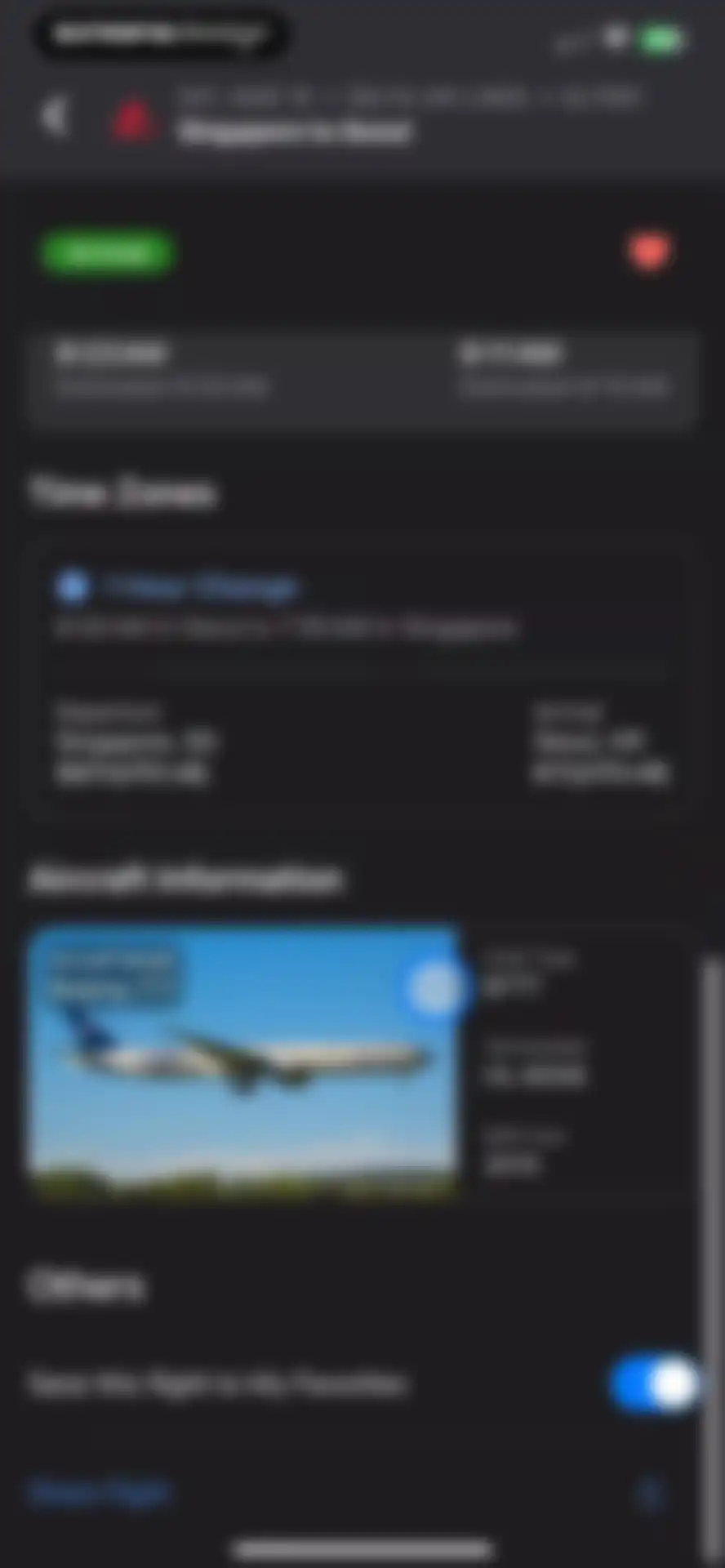 Track My Flight Now screen 20