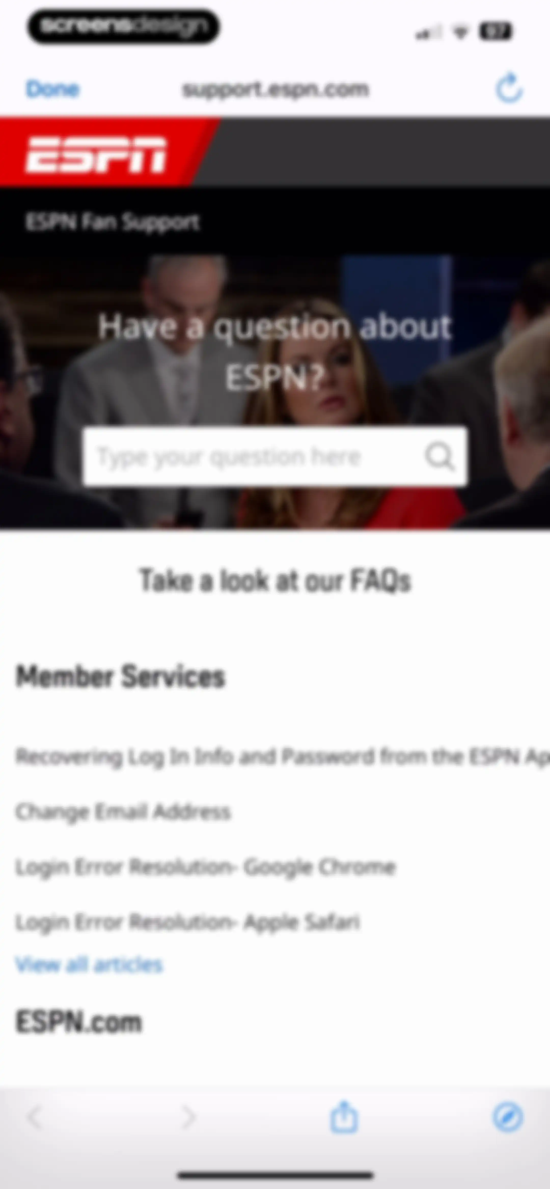 ESPN: Live Sports & Scores screen 128