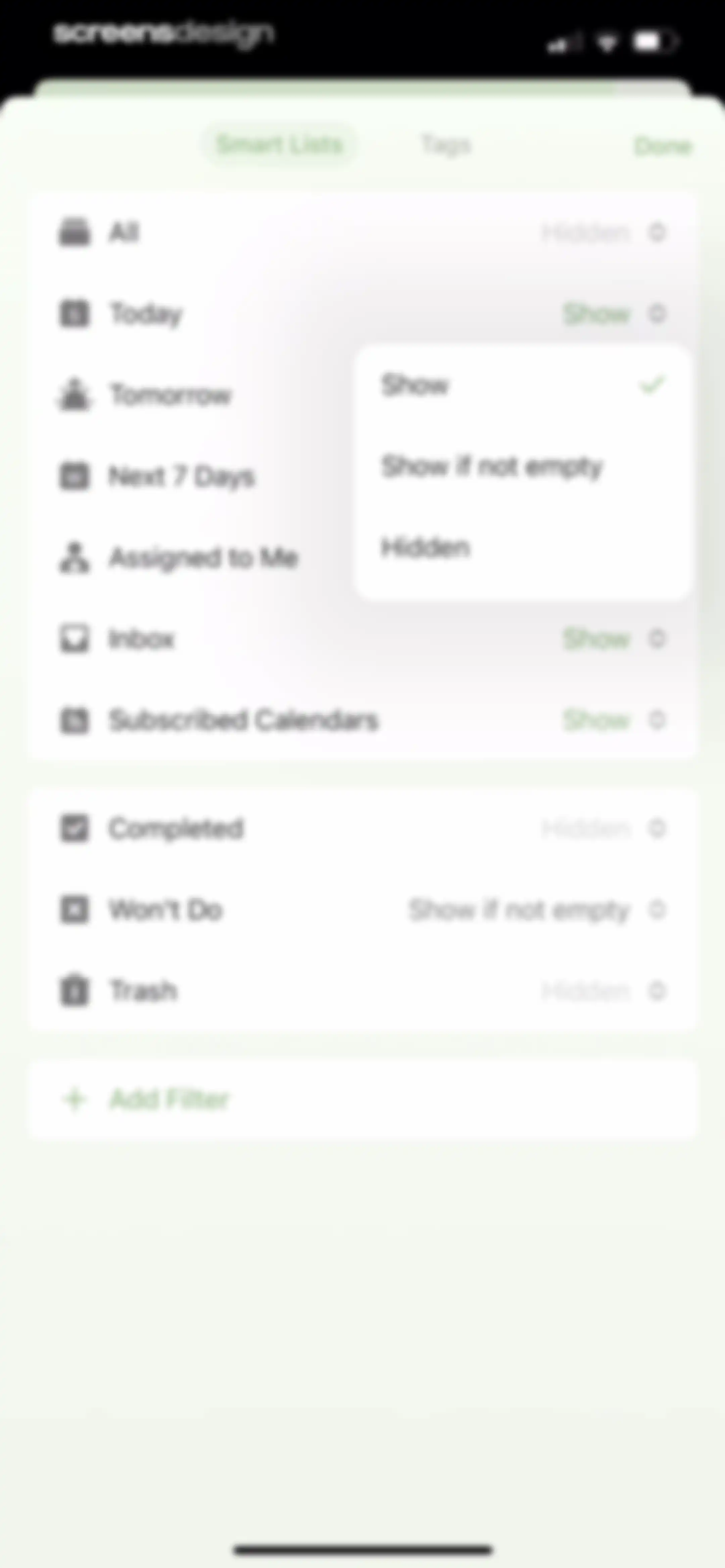 TickTick:To-Do List & Calendar screen 119