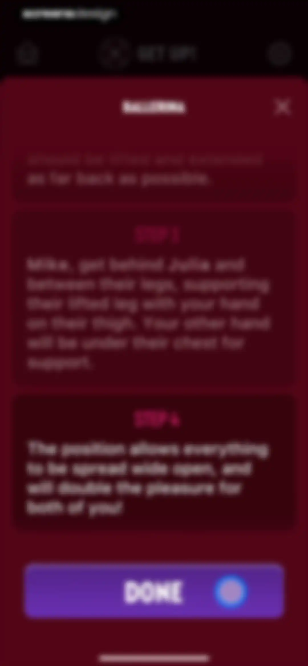 Couples games: Sex Roulette screen 39