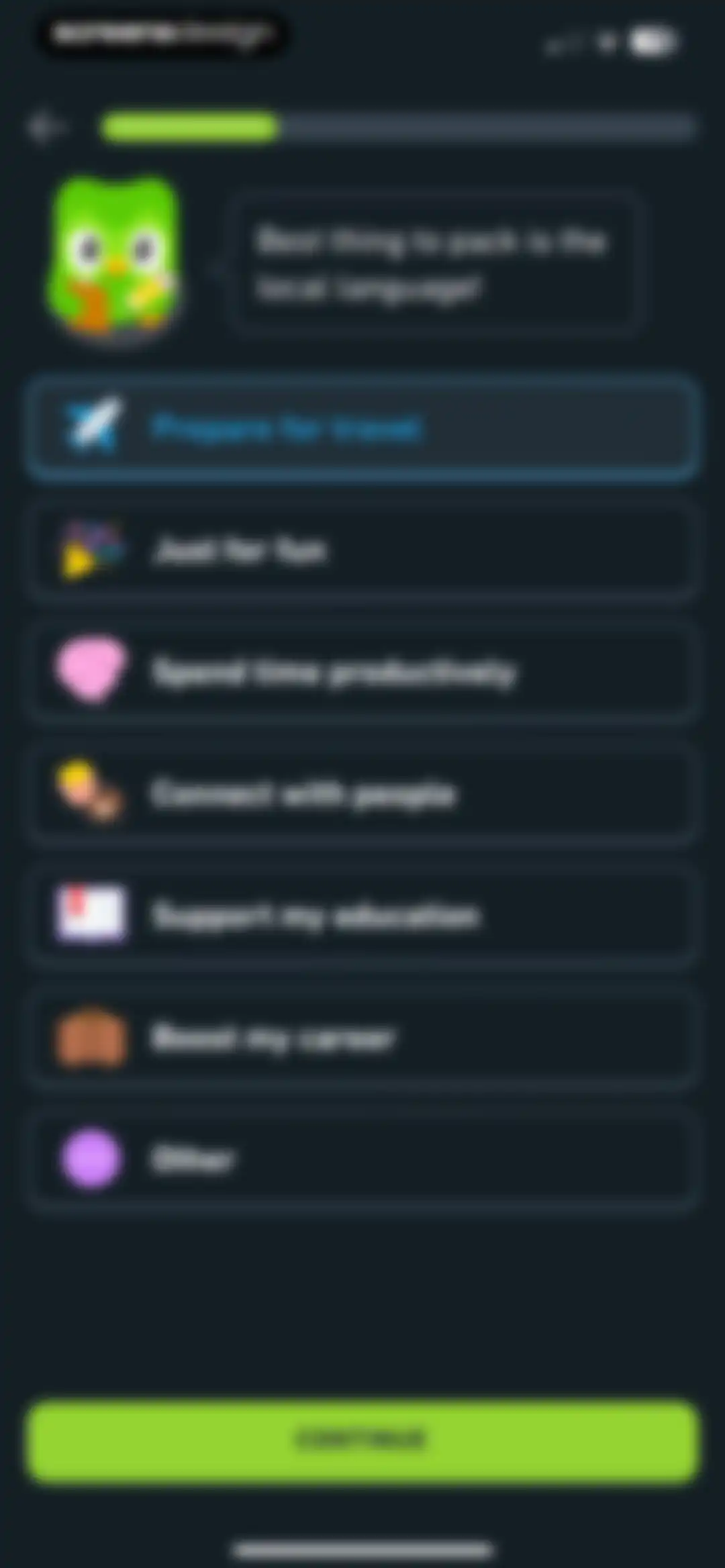 Duolingo: Language Lessons screen 10