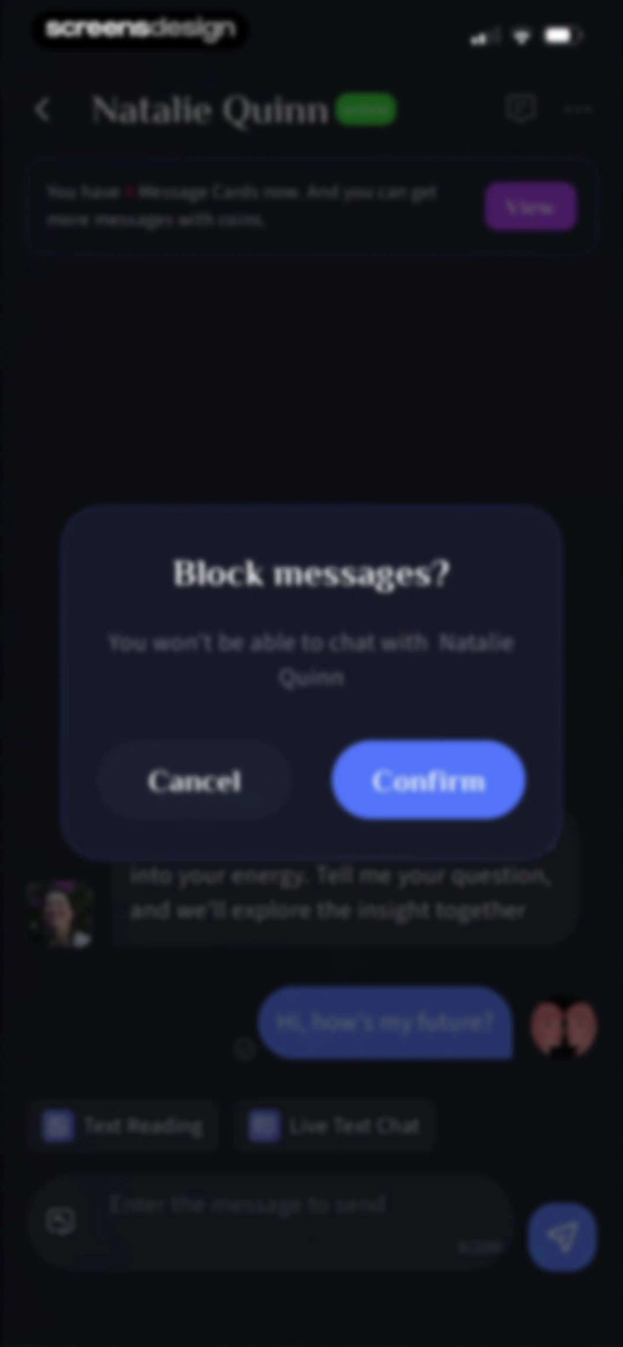 HealTalk - Text Reading screen 40