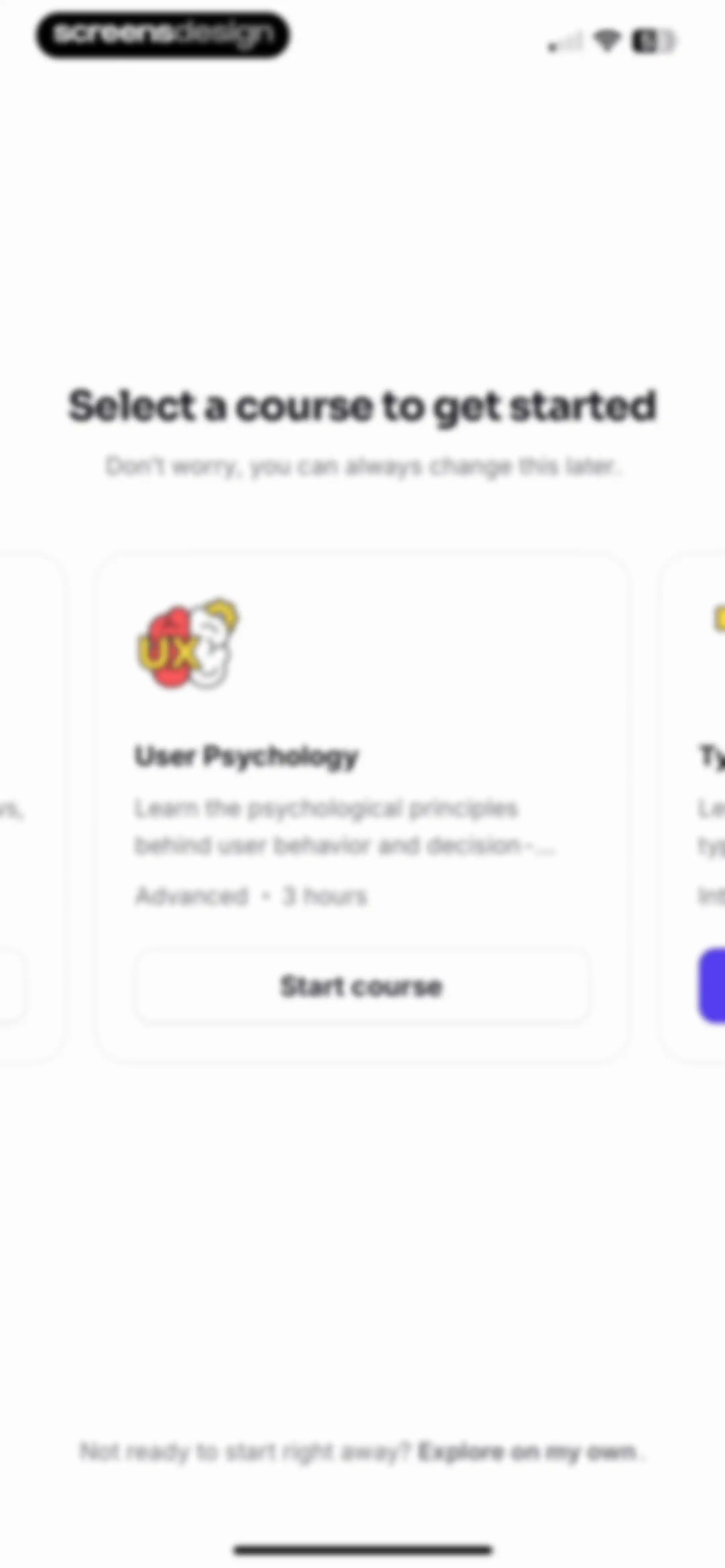 Uxcel: Learn UX & UI Design screen 20