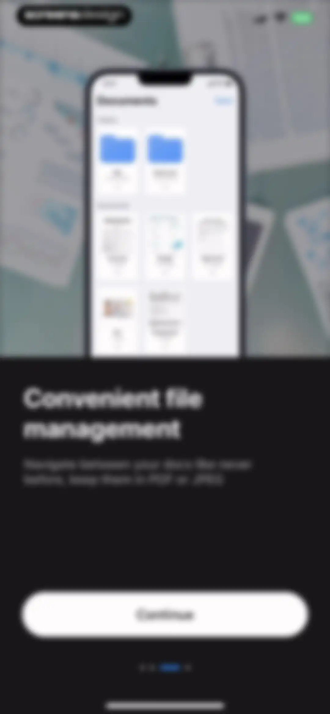 Scanner Doc: Scan PDF Document screen 4