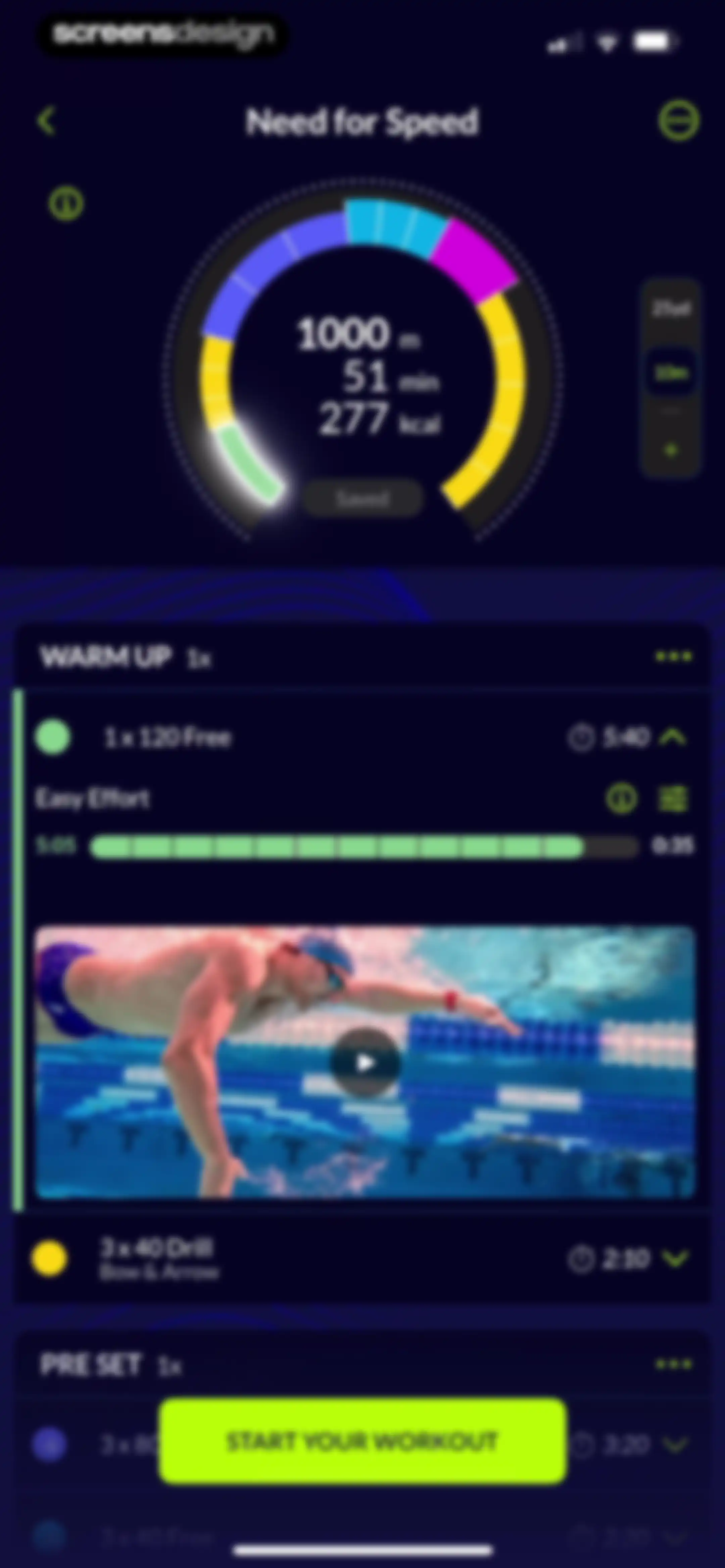 MySwimPro: #1 Swim Workout App screen 56
