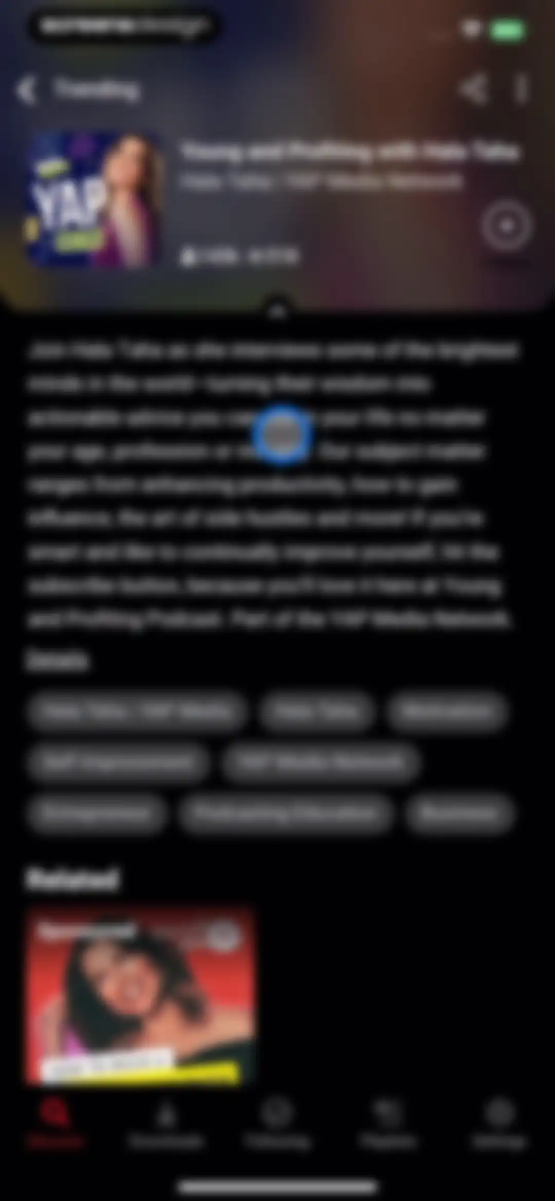 Player FM — Podcast App screen 57