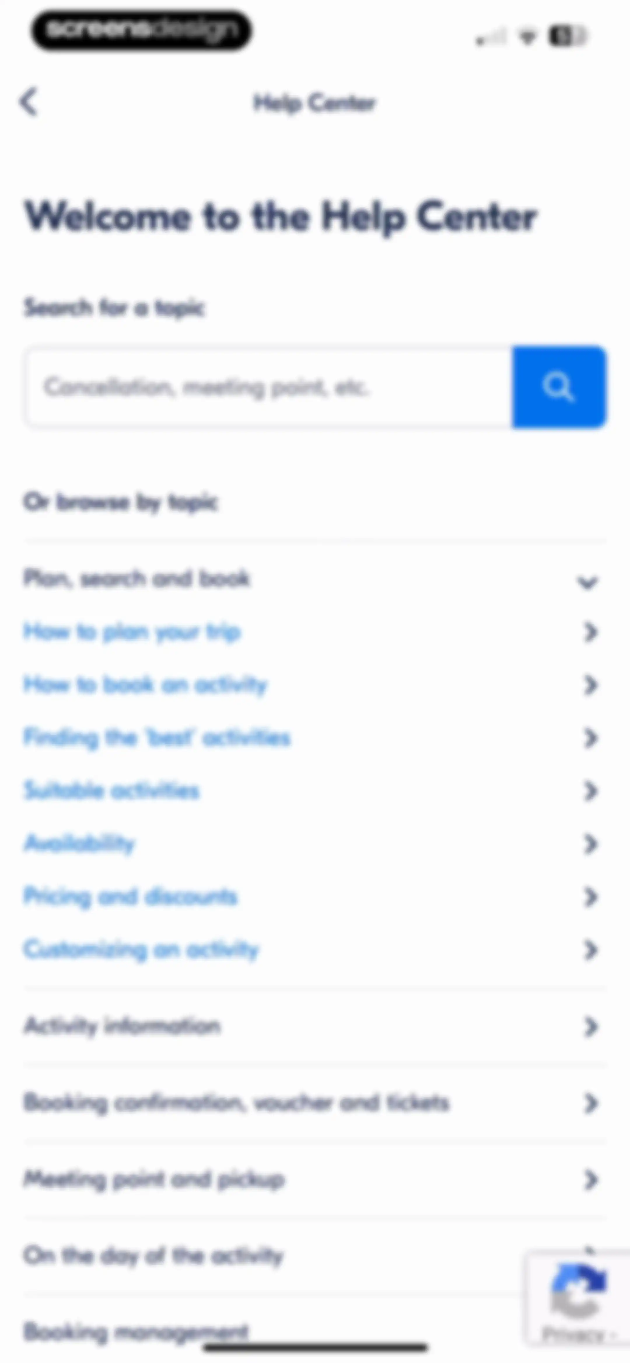 GetYourGuide: Plan & Book screen 121