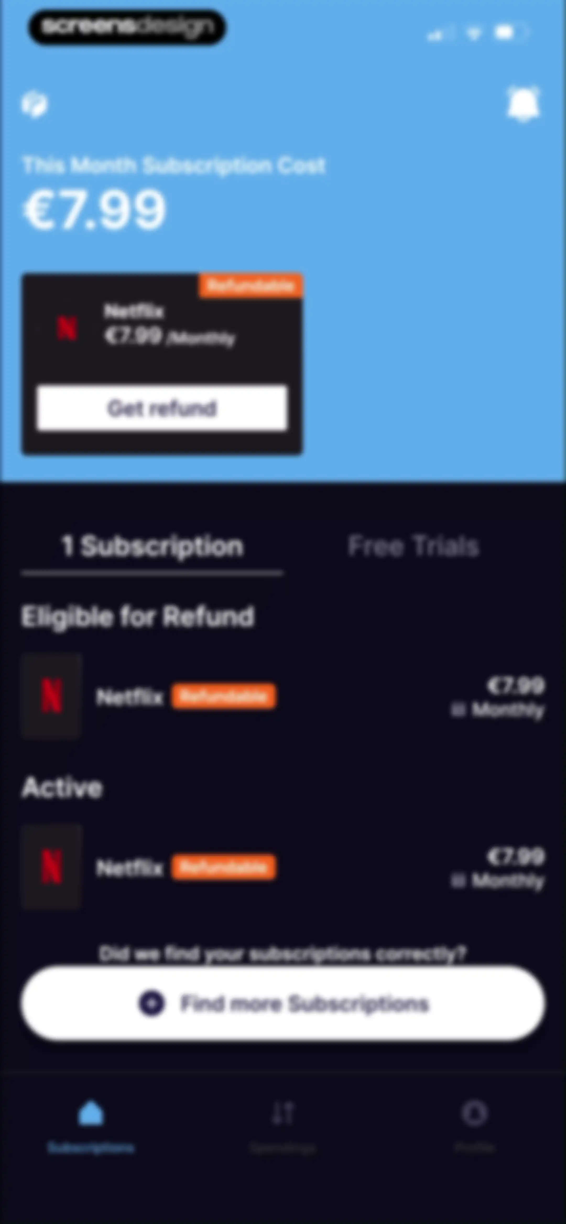 SubPilot: Cancel Subscriptions screen 39