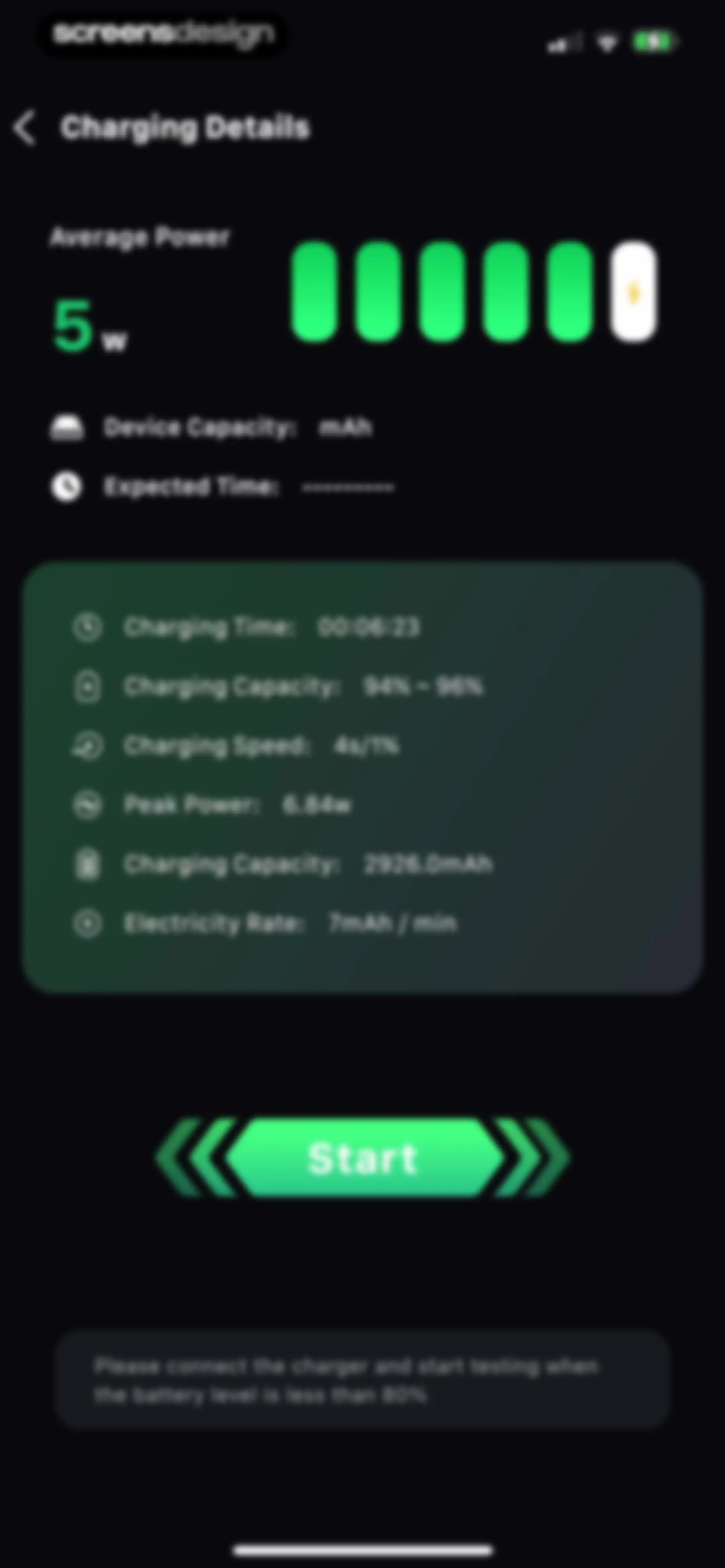 Device Care: Storage & Battery screen 23