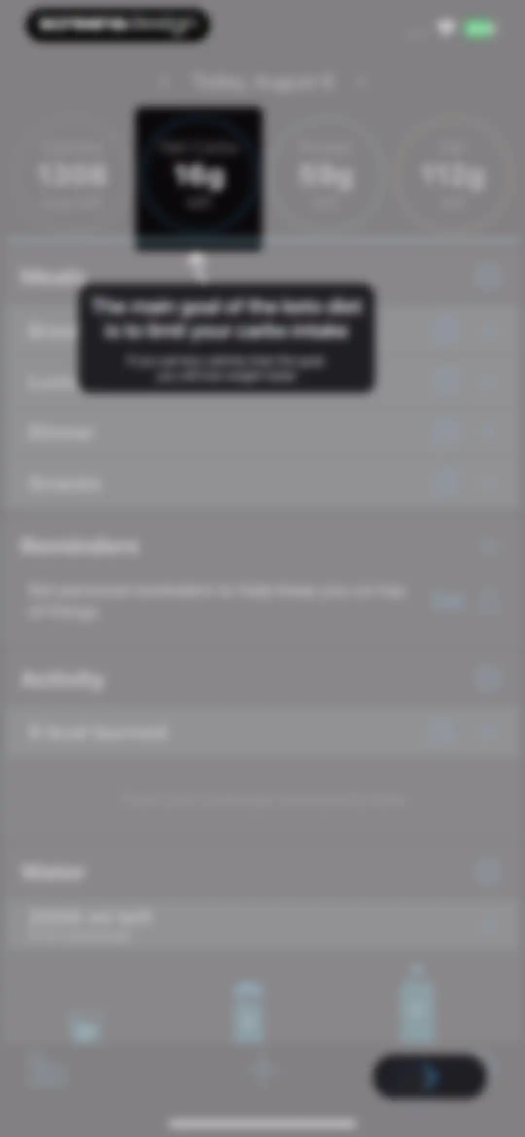 Keto diet app－Low carb manager screen 26