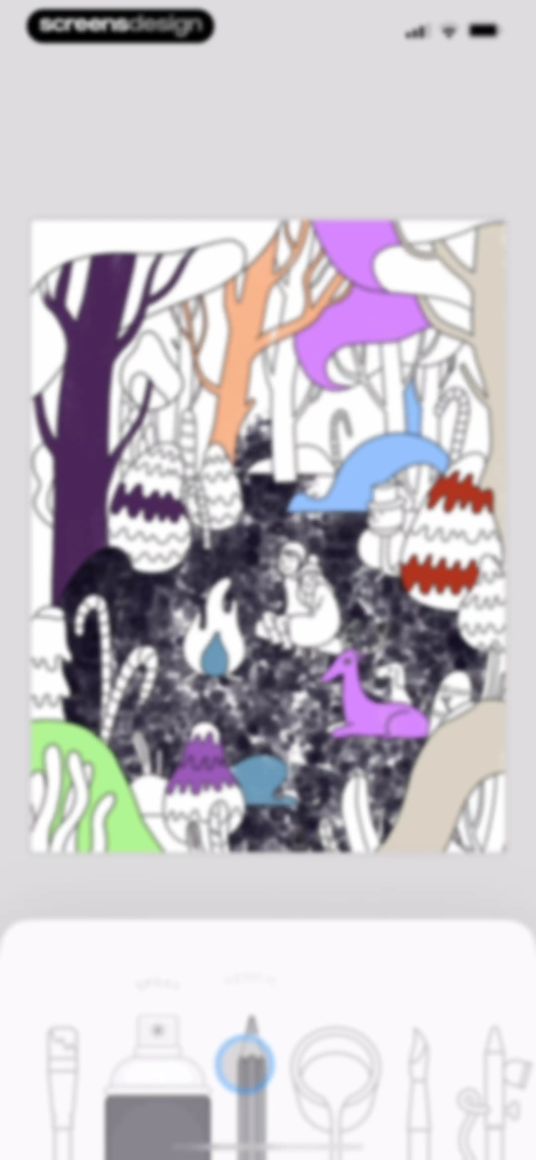 Lake: Coloring Book for Adults screen 47