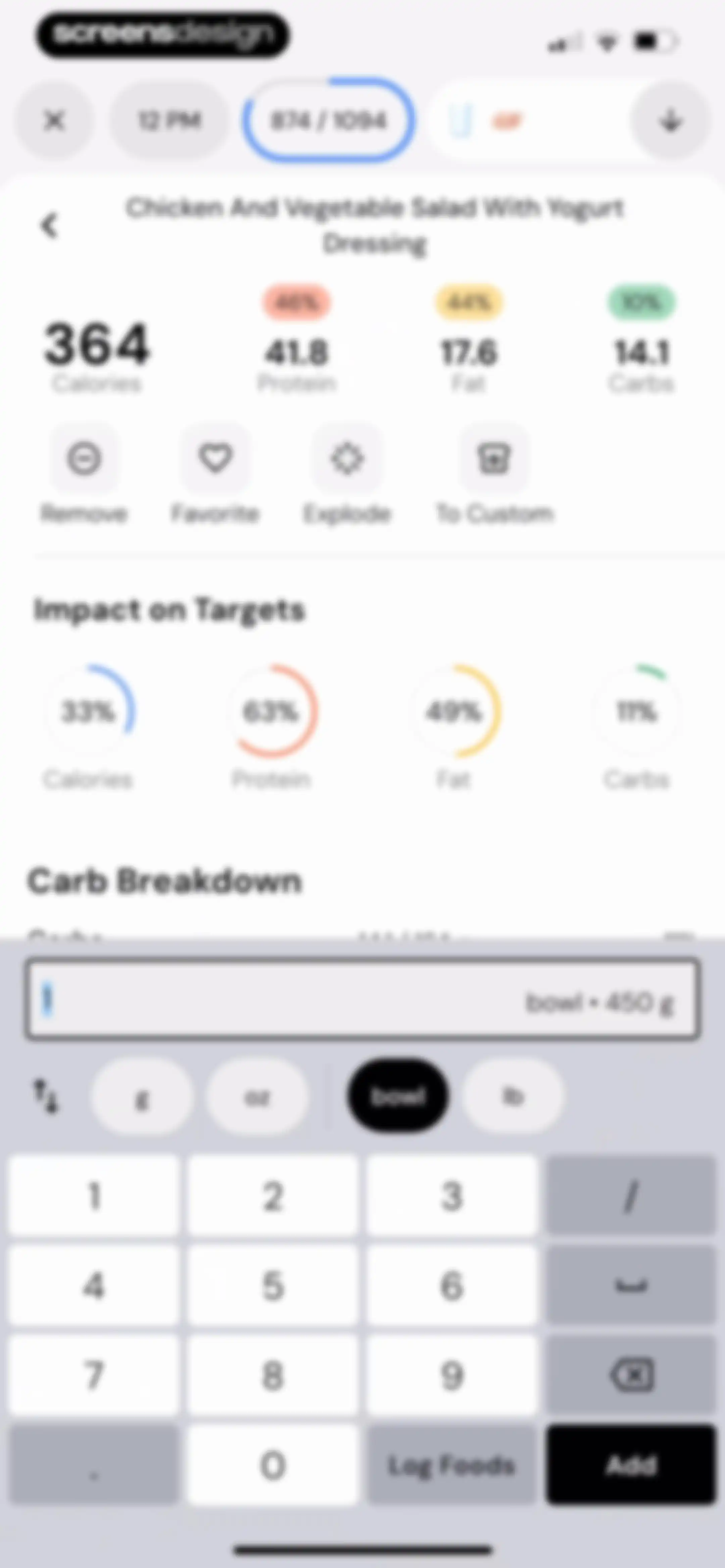MacroFactor - Macro Tracker screen 199