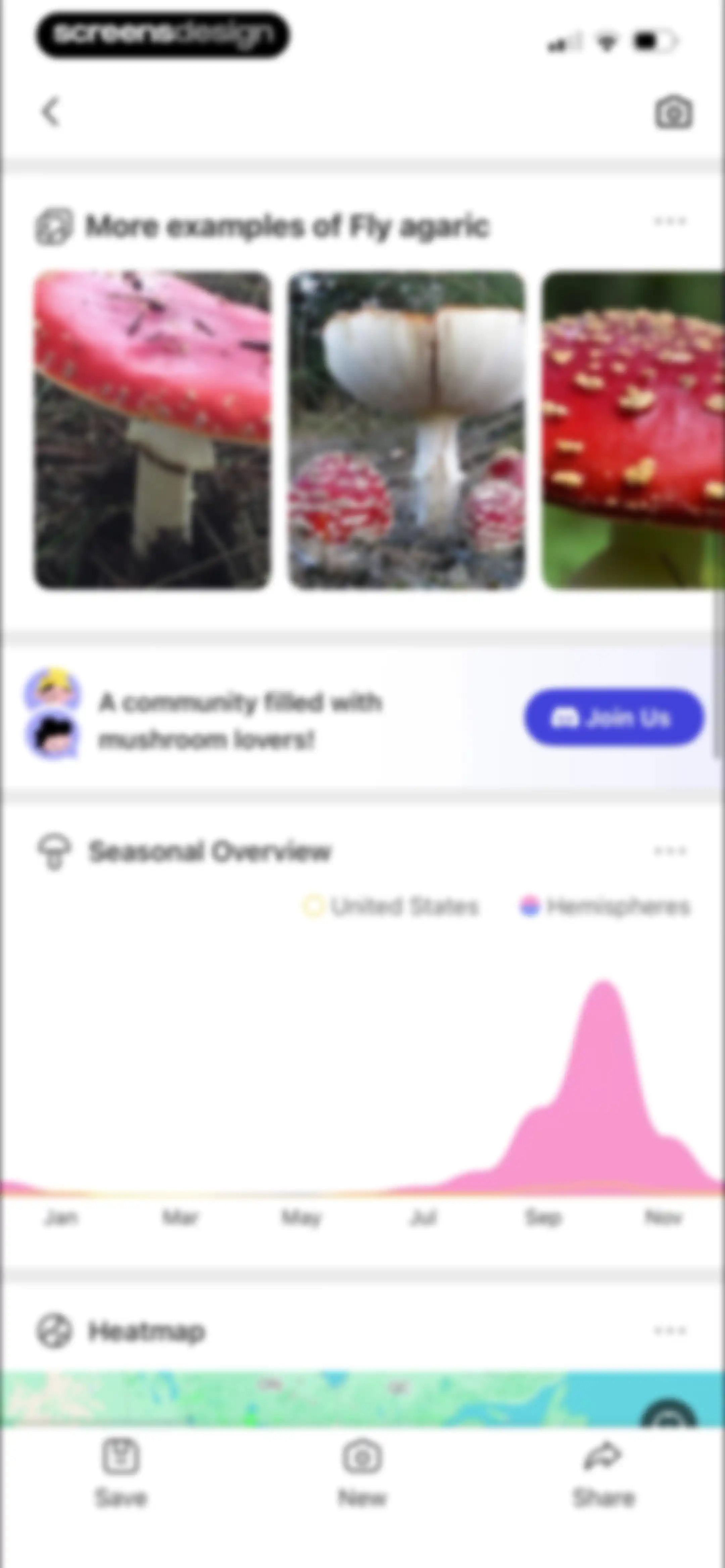 Picture Mushroom: Identifier screen 36