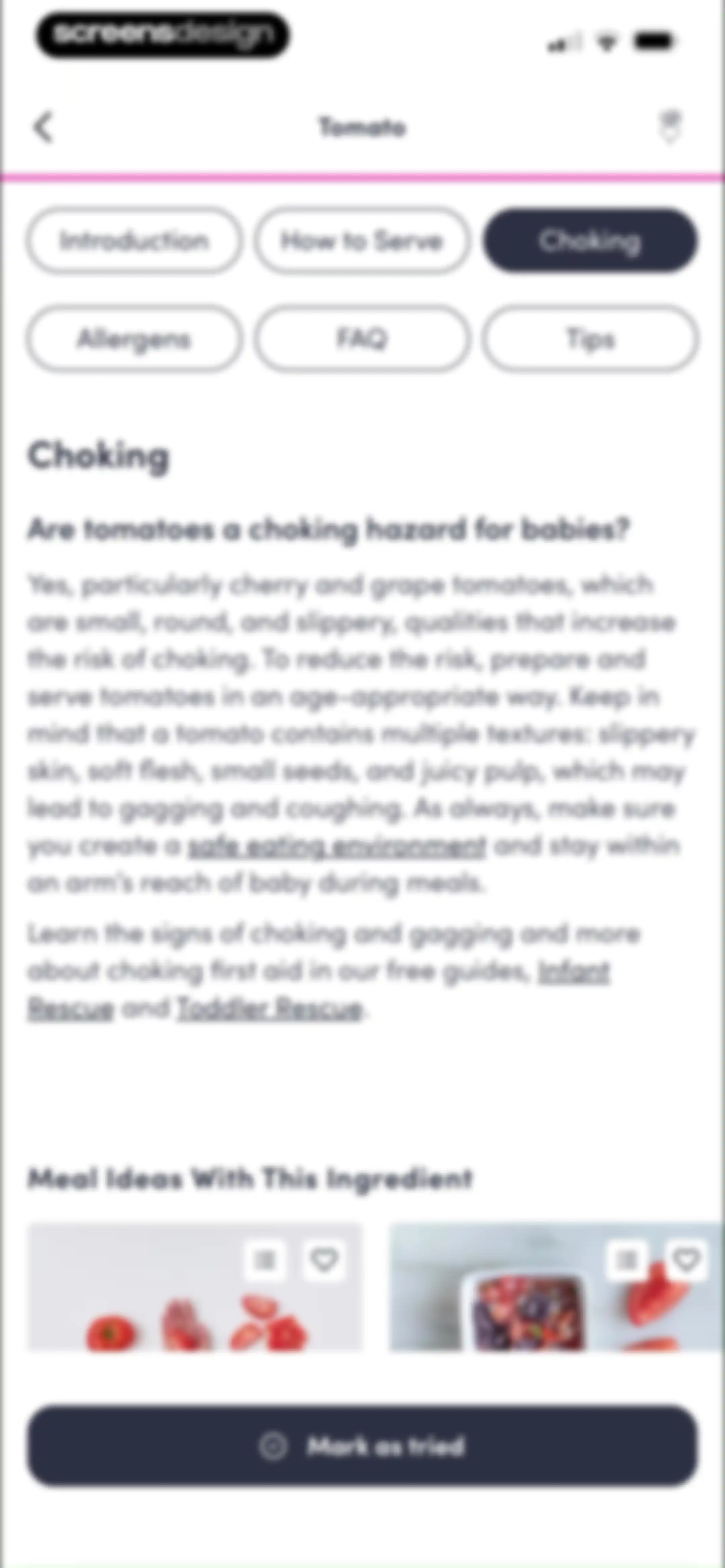 Solid Starts: Baby First Foods screen 131