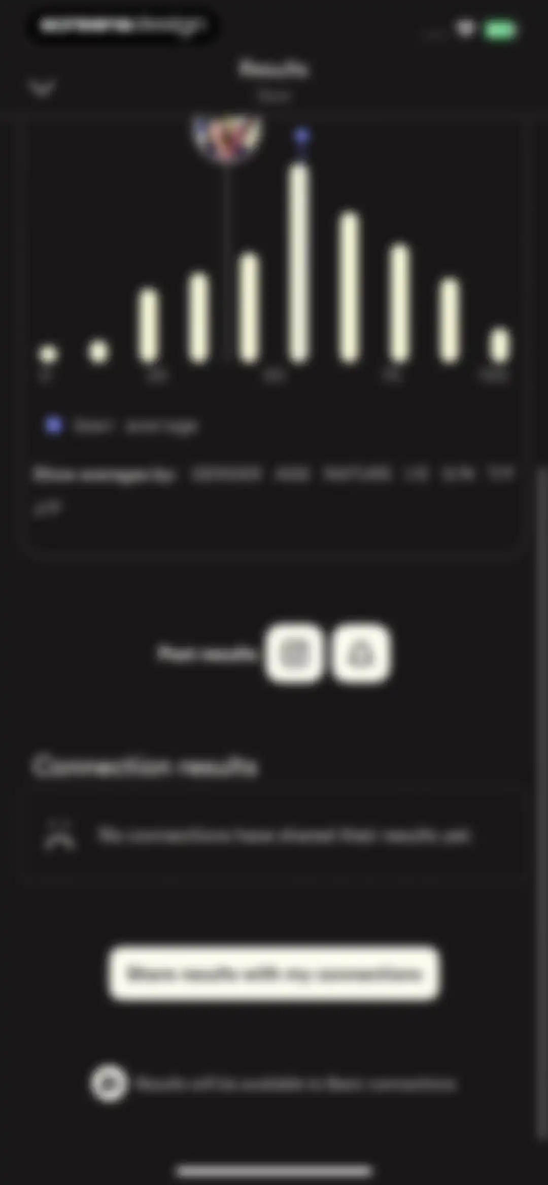 Dimensional: Personality Test screen 92