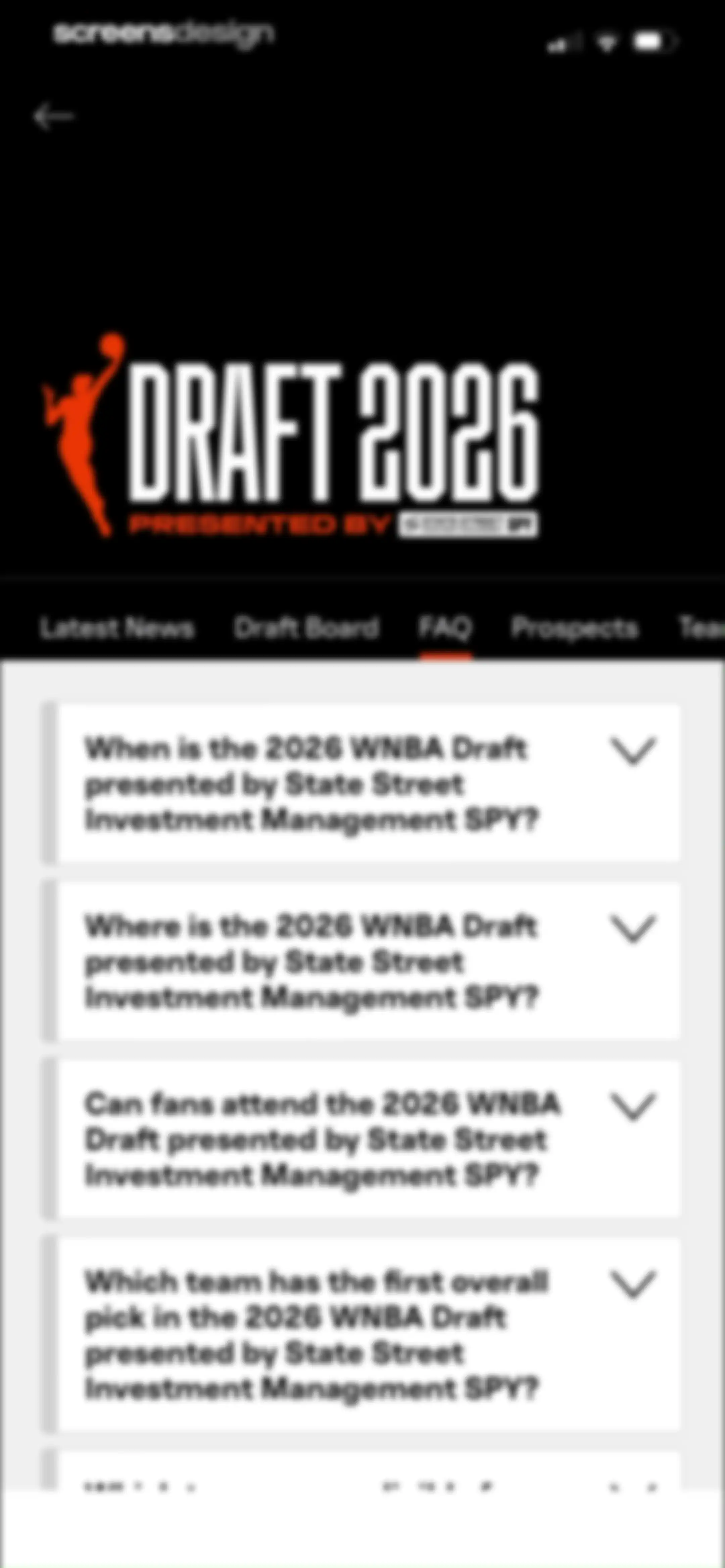 WNBA: Live Games & Scores screen 30