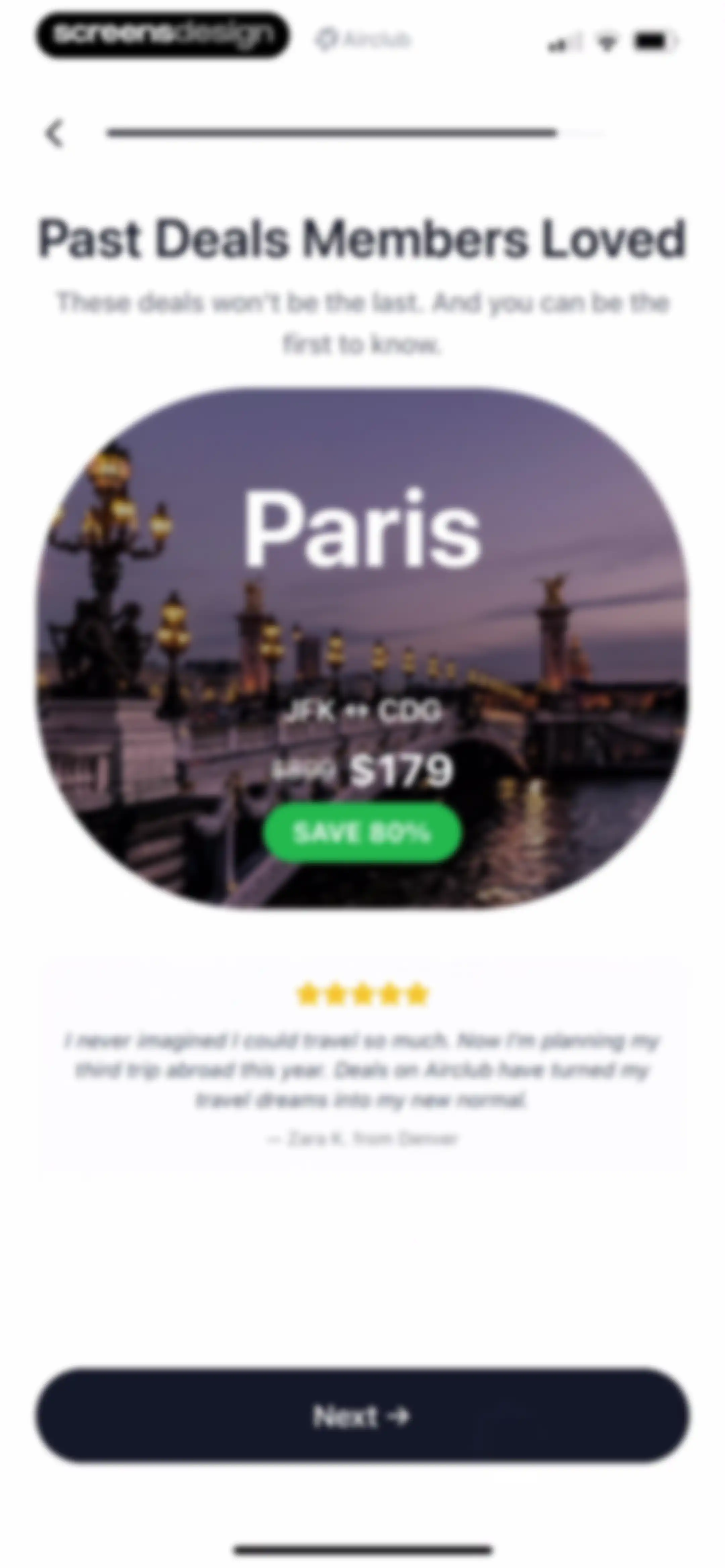 Airclub - Flight Deals screen 44