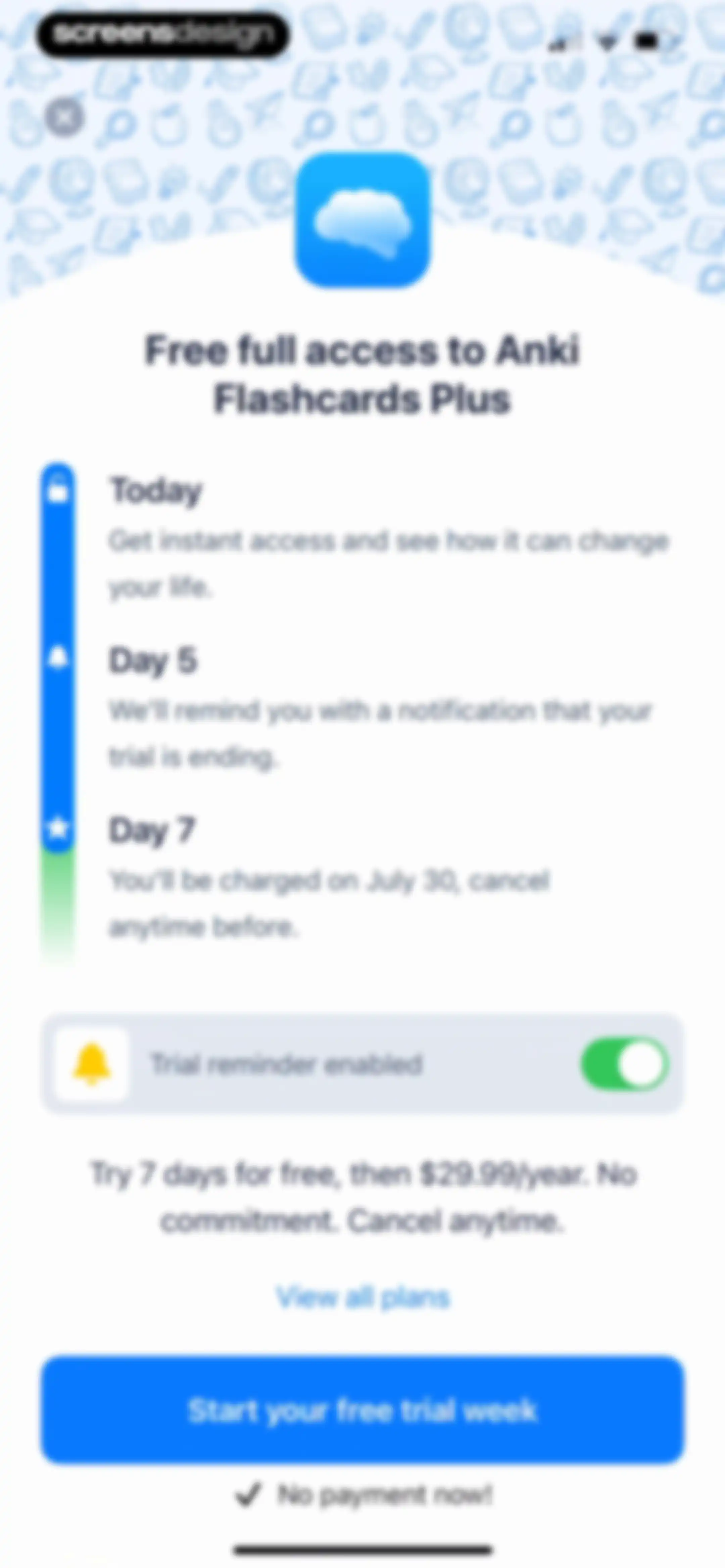 Mopiq: AI Flashcards Learning screen 19