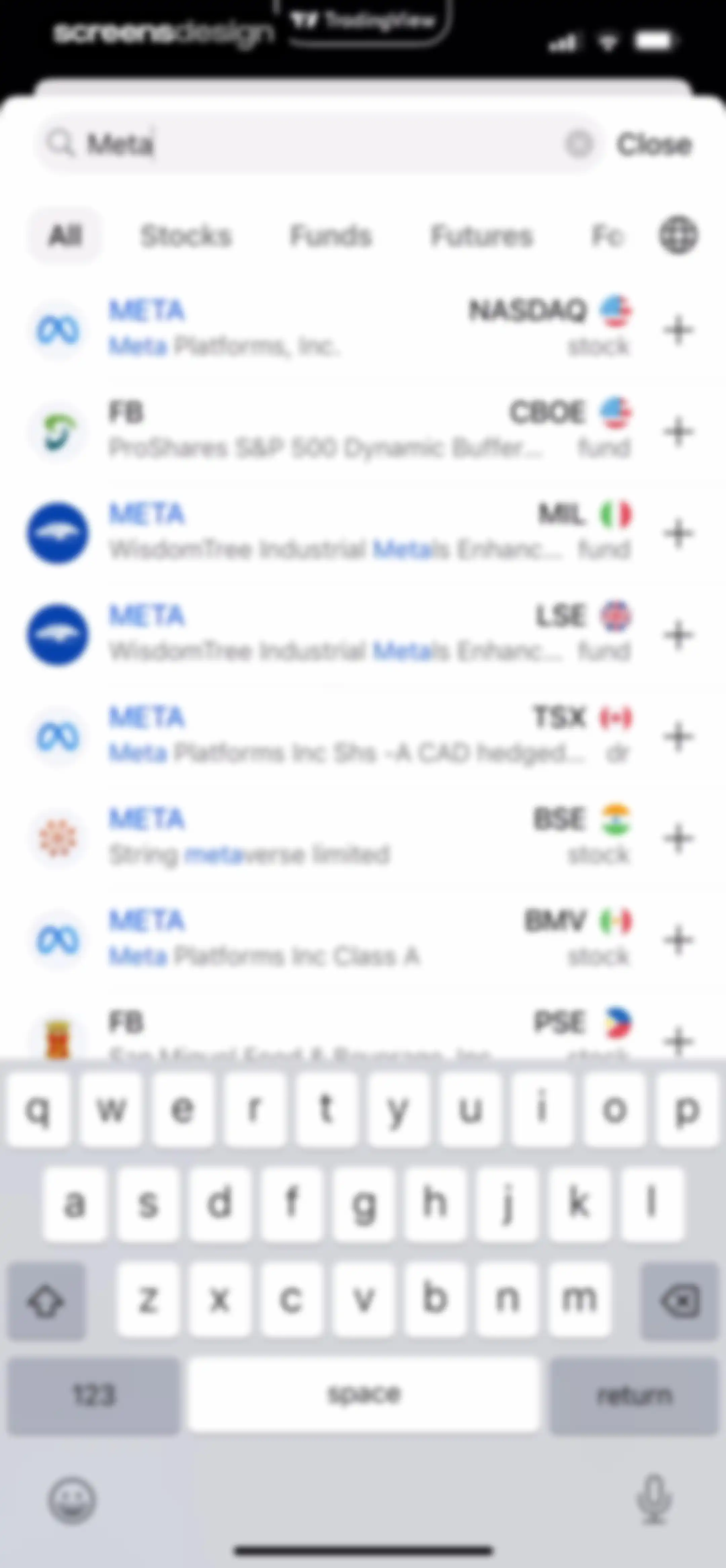 TradingView: Track All Markets screen 208