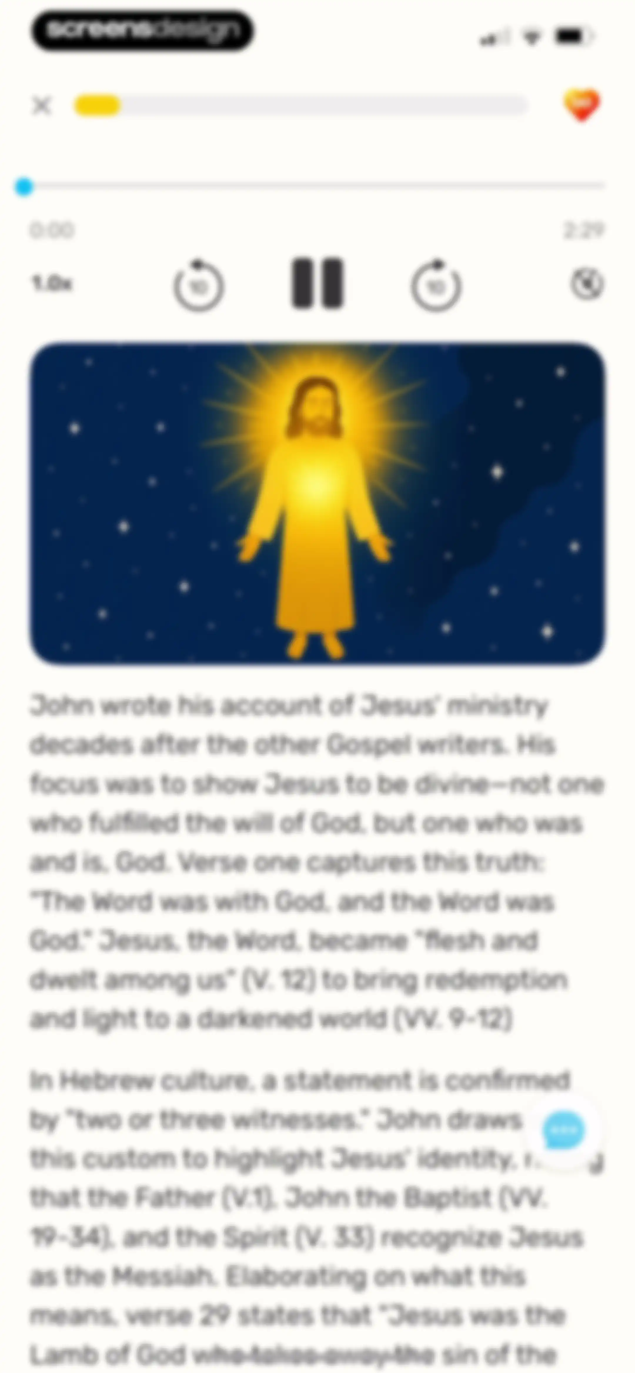 Bible Study - Manna screen 81