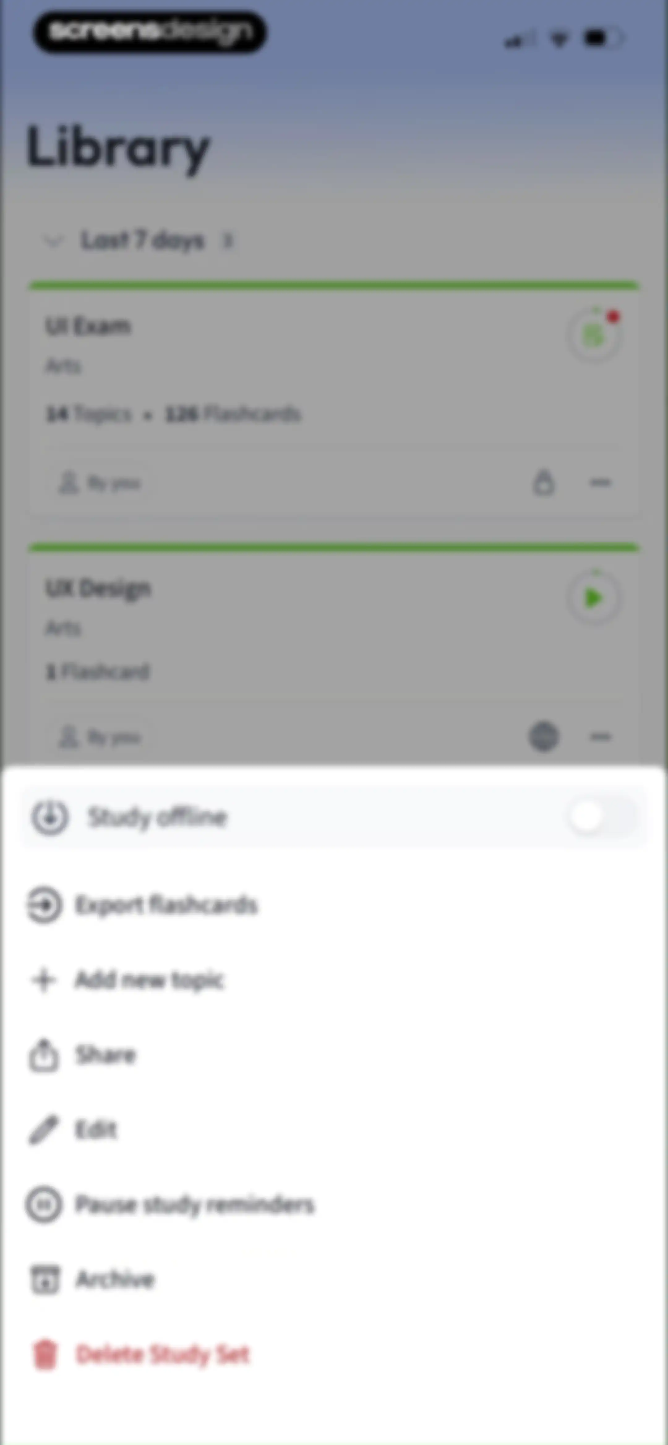 Vaia: AI Flashcards. Study App screen 179