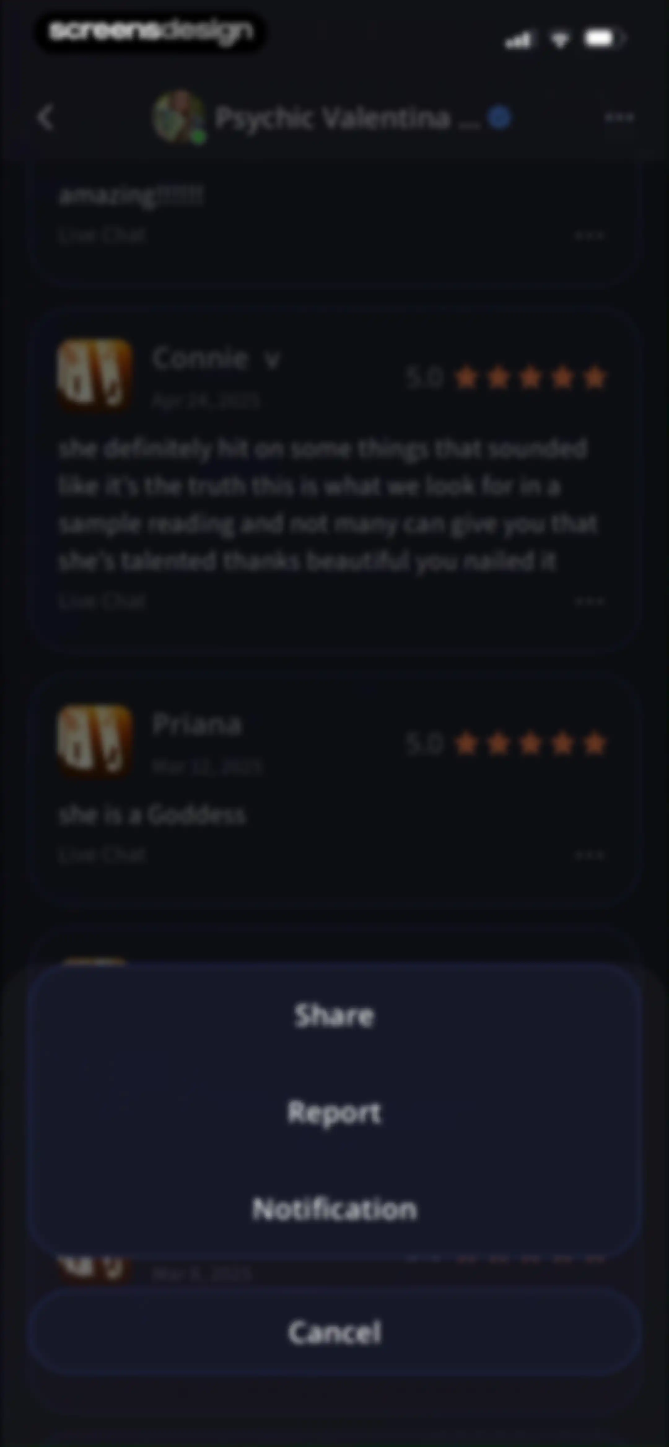 HealTalk - Text Reading screen 49