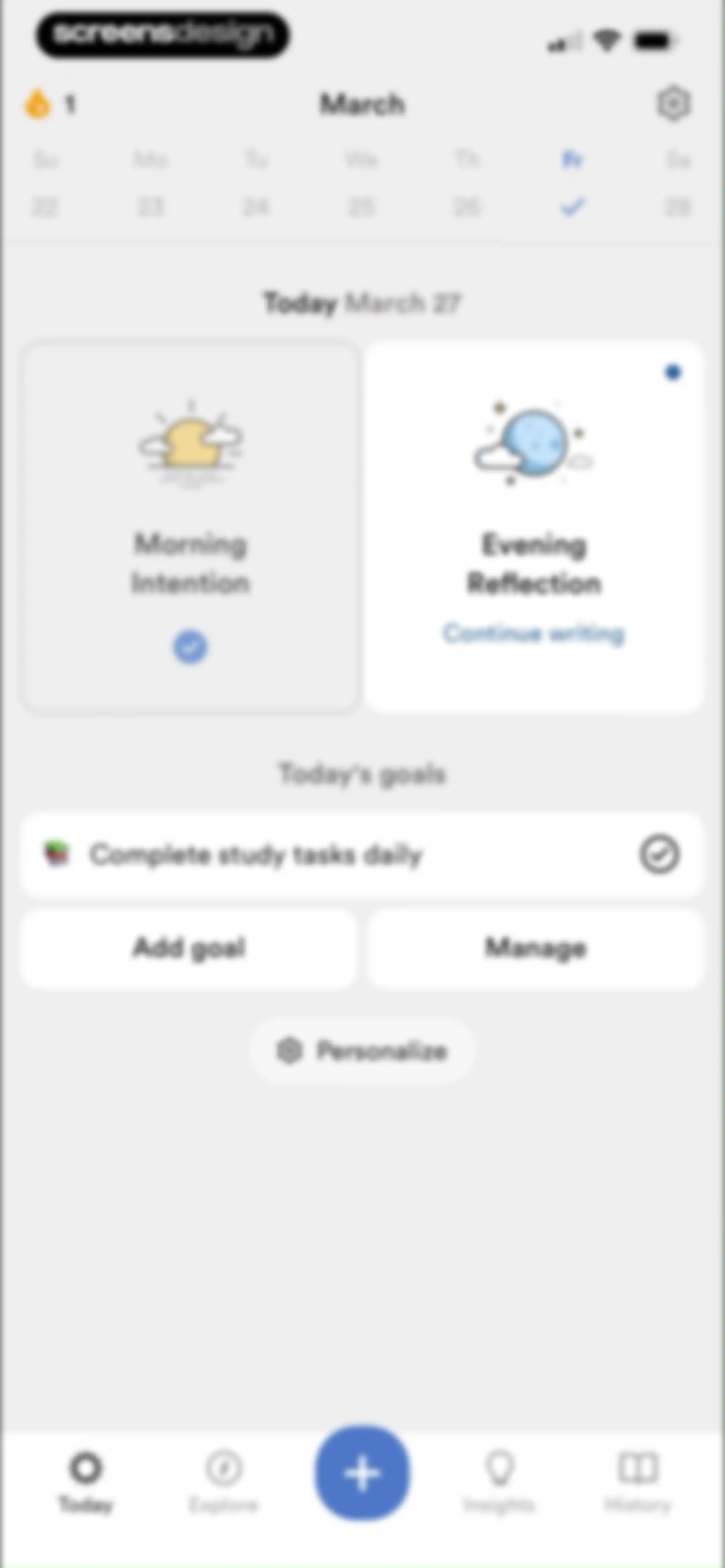 Rosebud: AI Journal & Diary screen 89